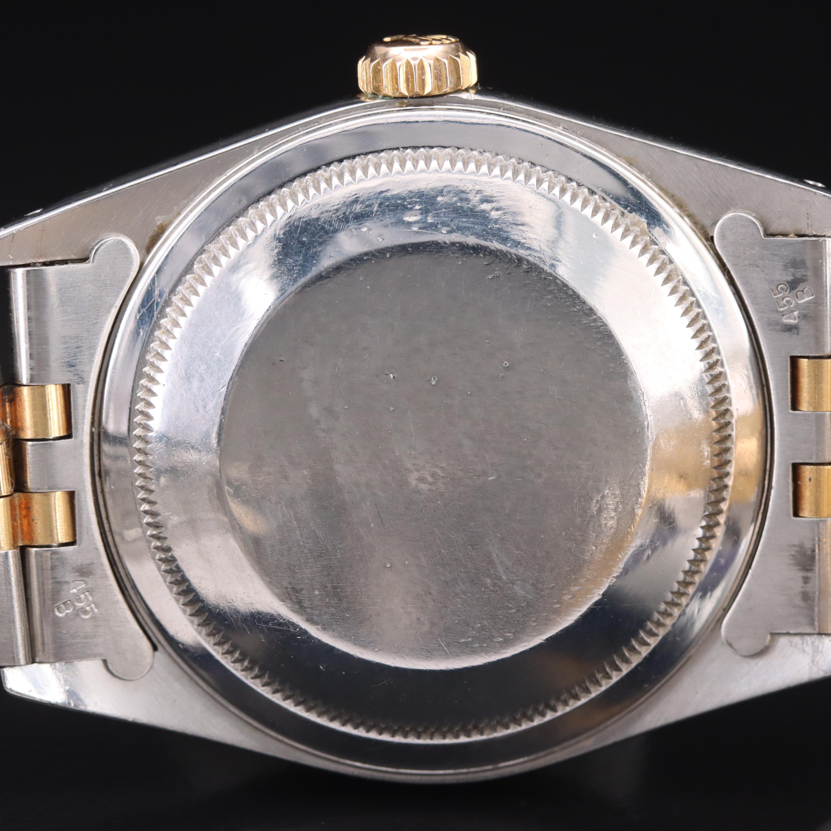 1990 18K and Stainless Steel Rolex Oyster Perpetual Datejust