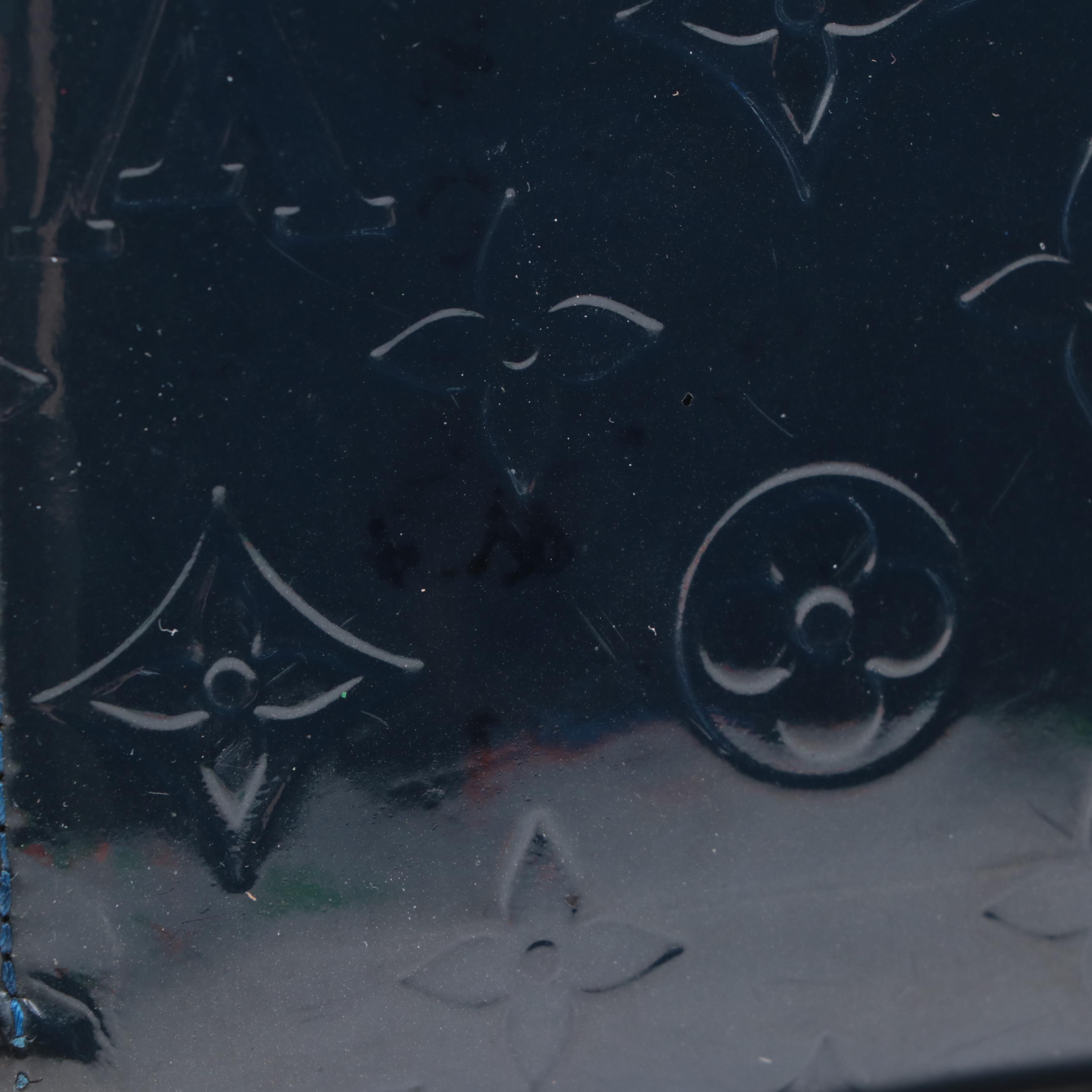 Louis Vuitton Zippy Wallet in Grand Blue Monogram Vernis