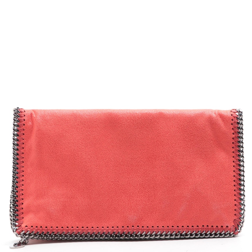 Stella McCartney Falabella Shaggy Deer Fold Over Clutch