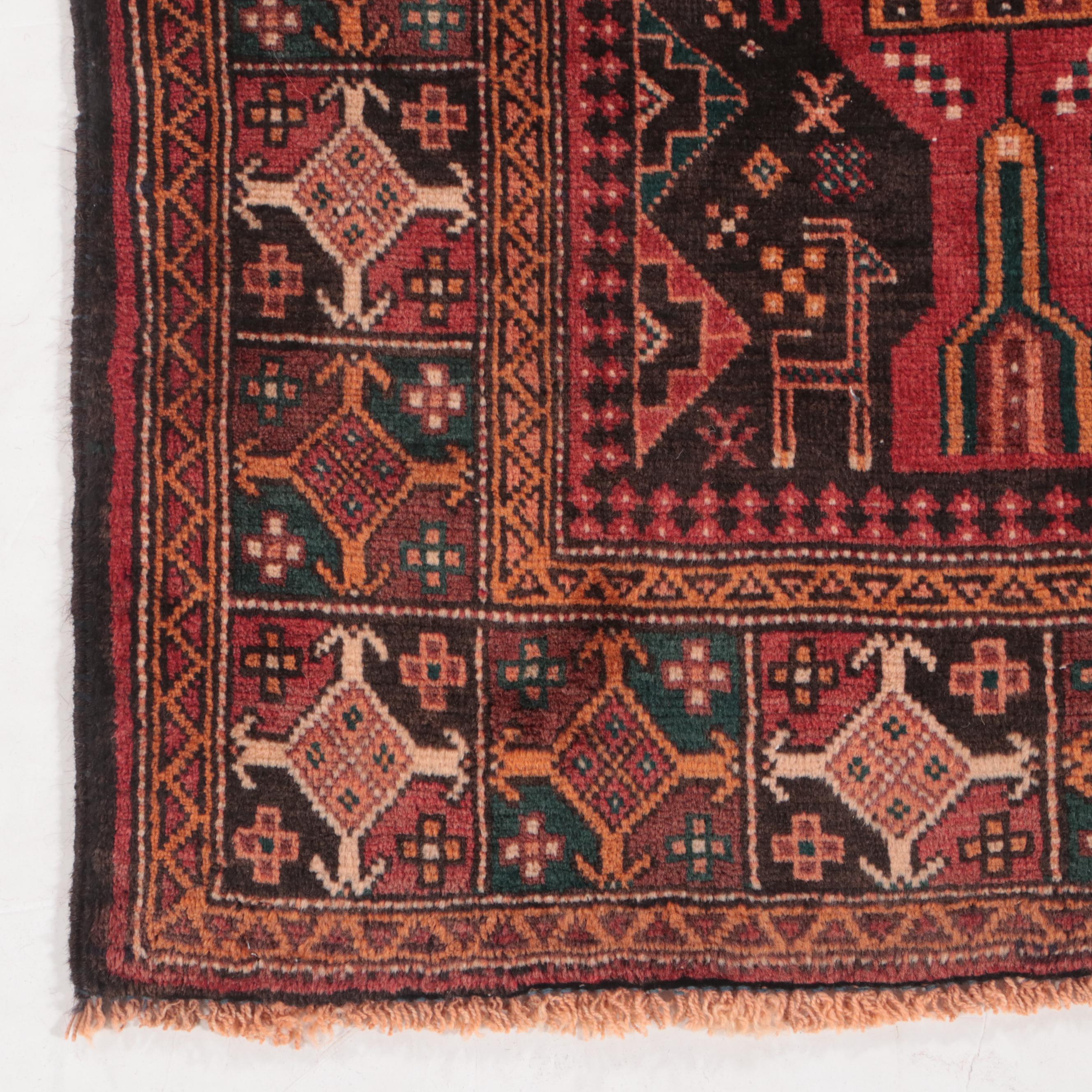 3'11 x 8'3 Hand-Knotted Northwest Persian Area Rug