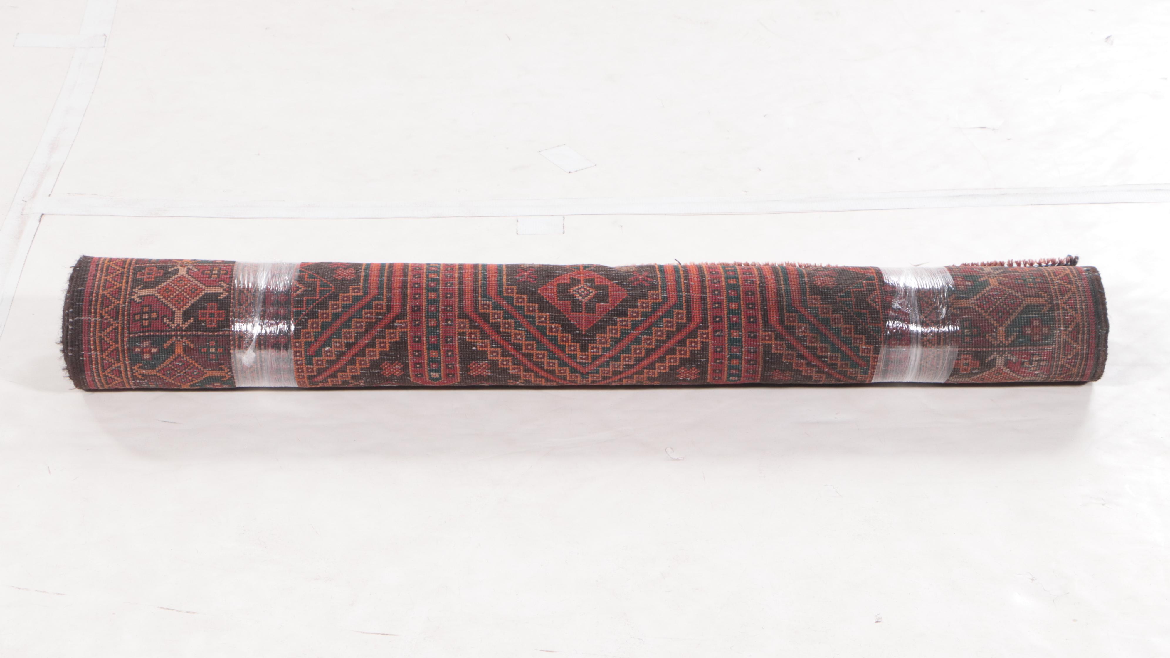 3'11 x 8'3 Hand-Knotted Northwest Persian Area Rug