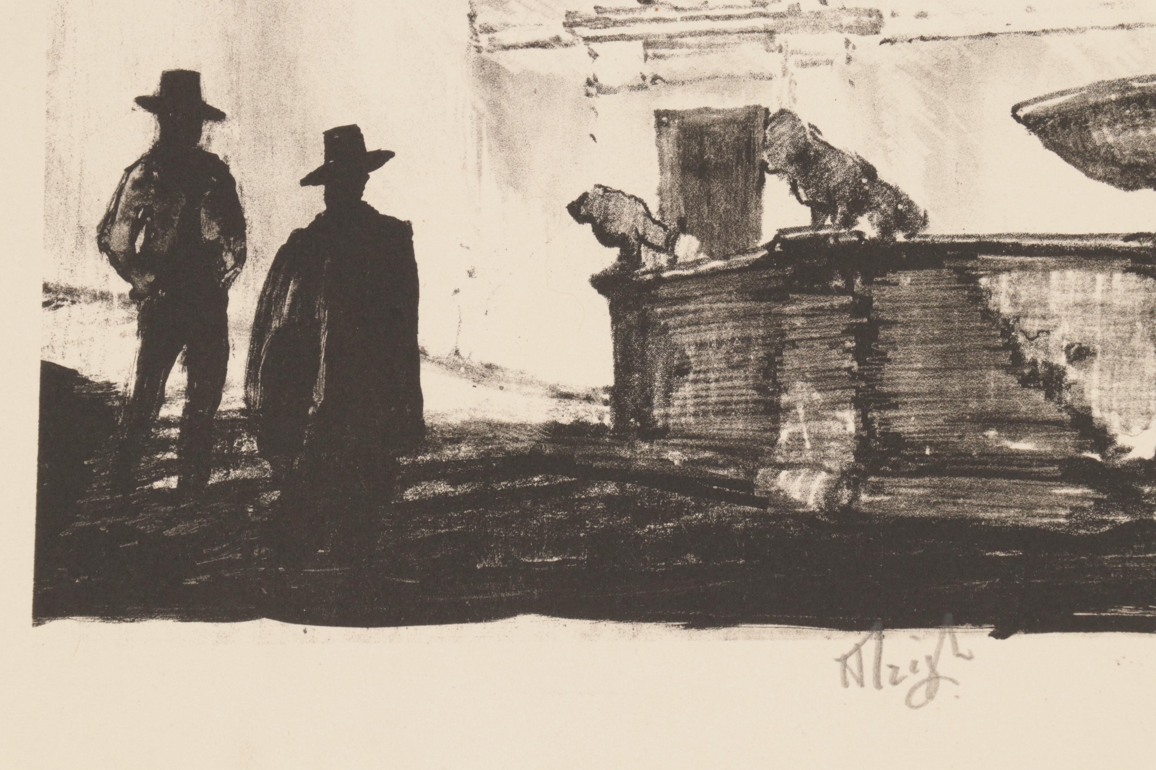 Howard Leigh Architectural Lithographs, Circa 1960