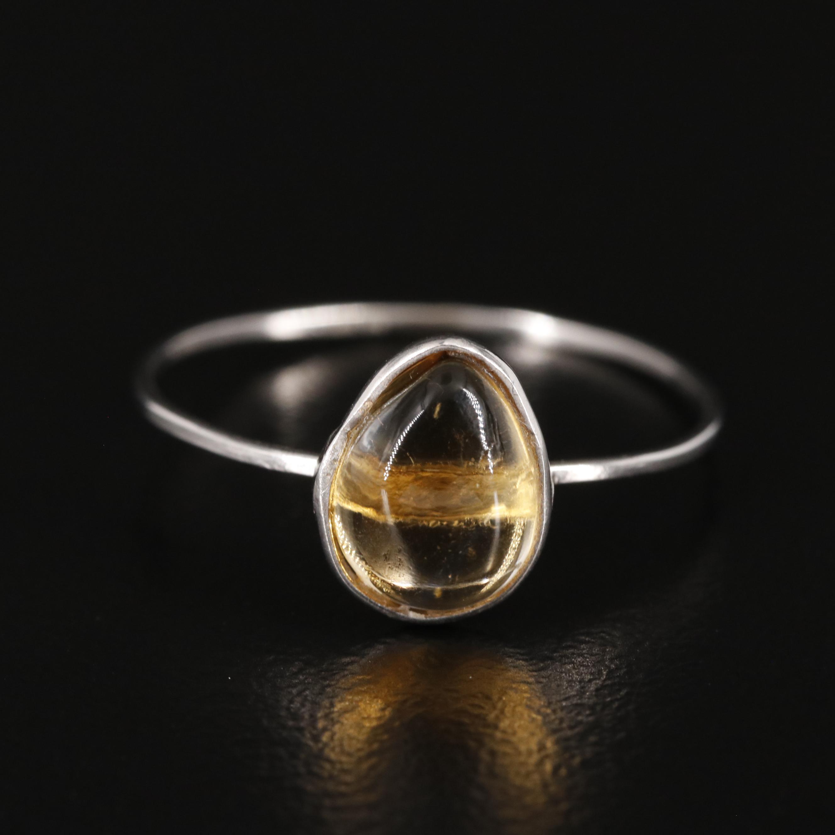 14K Citrine Ring