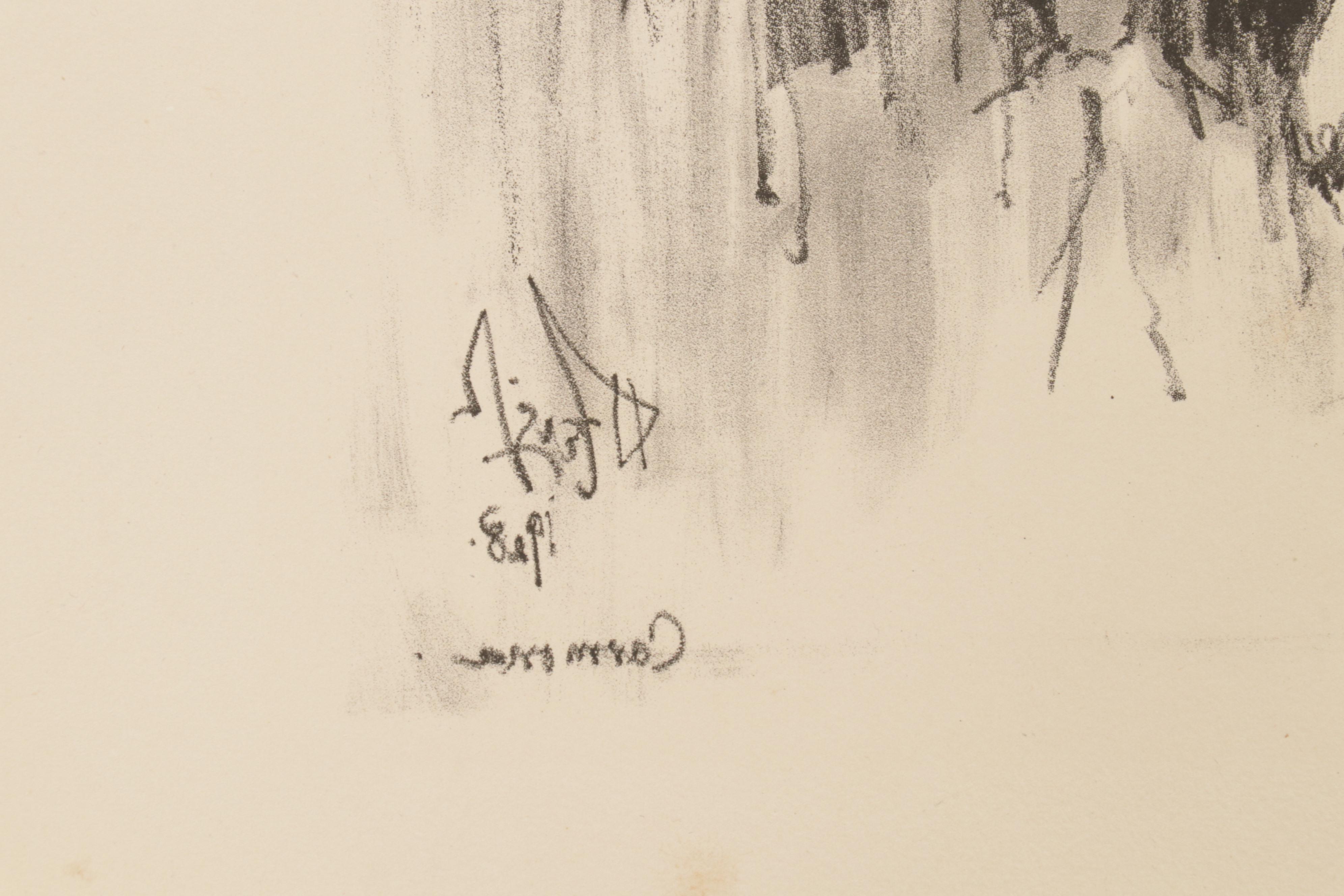 Howard Leigh Architectural Lithographs, Circa 1960