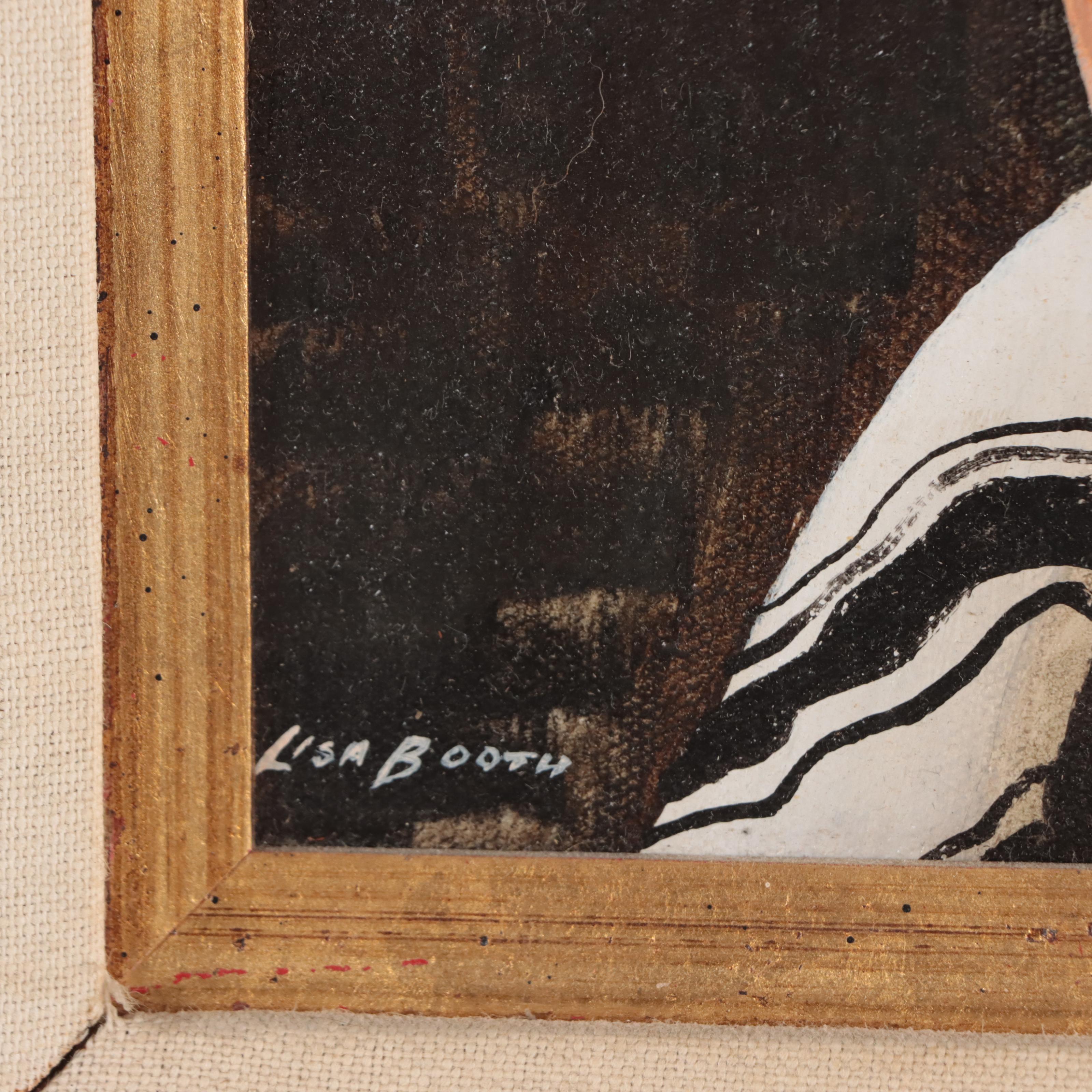 Lisa Booth Oil Painting Portrait of Rabbi