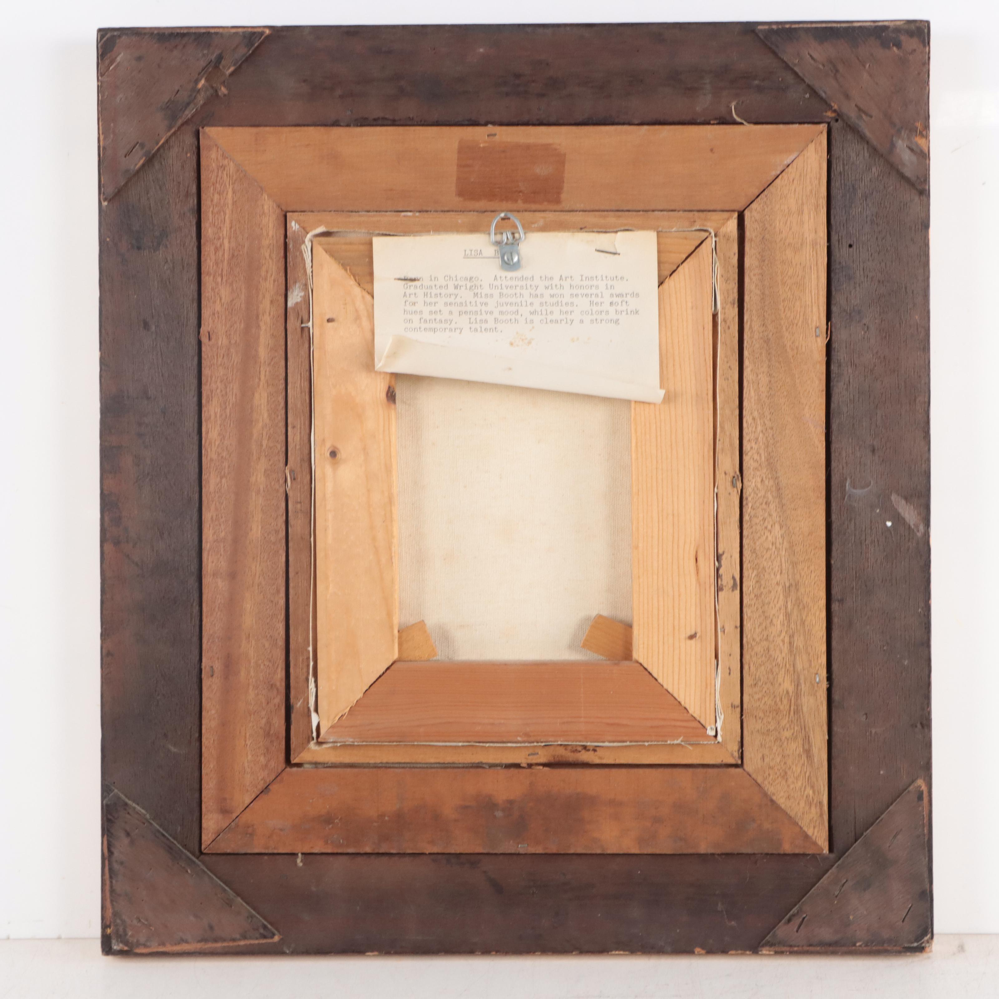 Lisa Booth Oil Painting Portrait of Rabbi