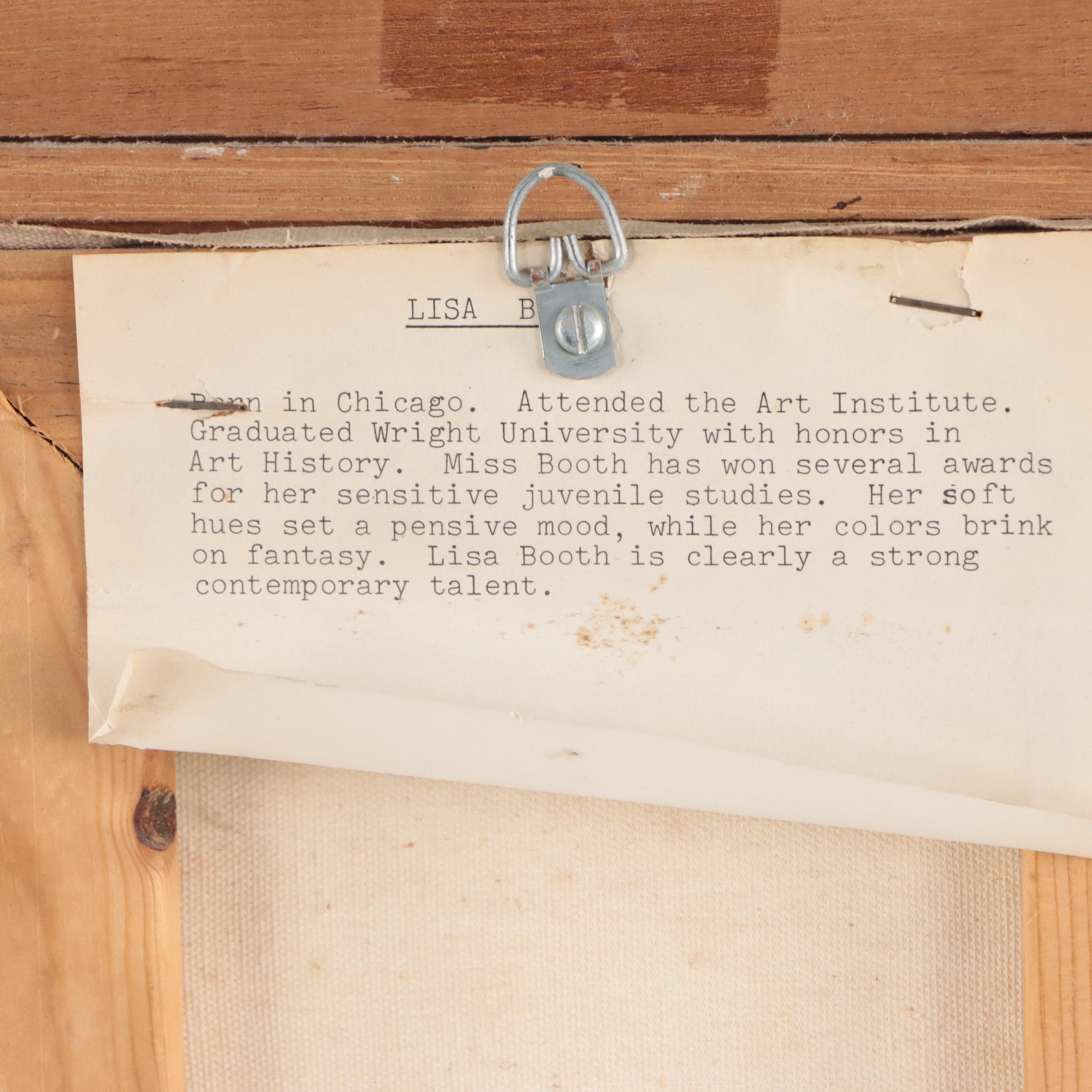 Lisa Booth Oil Painting Portrait of Rabbi