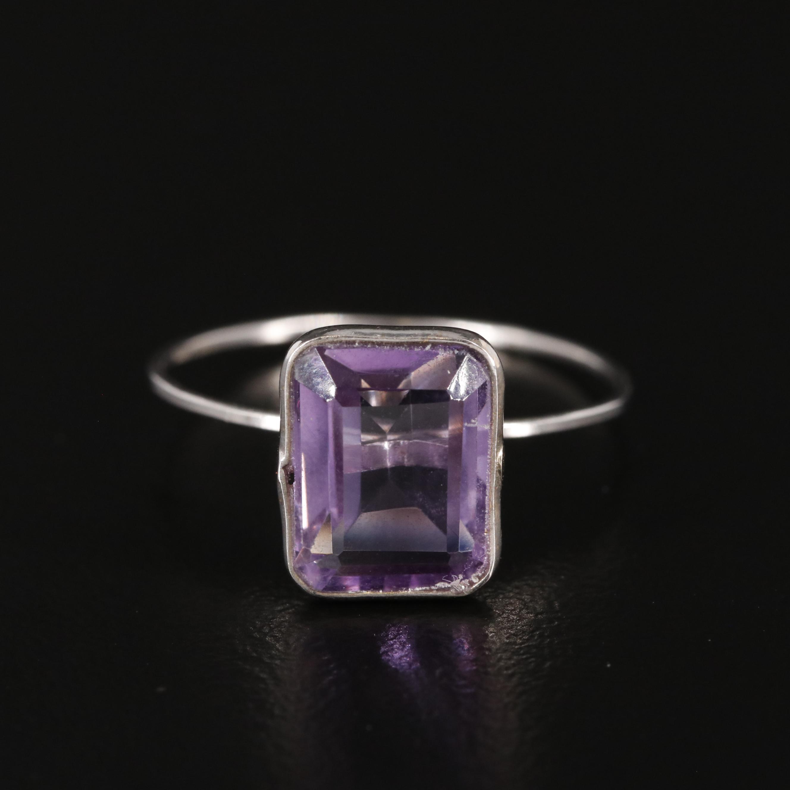 14K Amethyst Ring