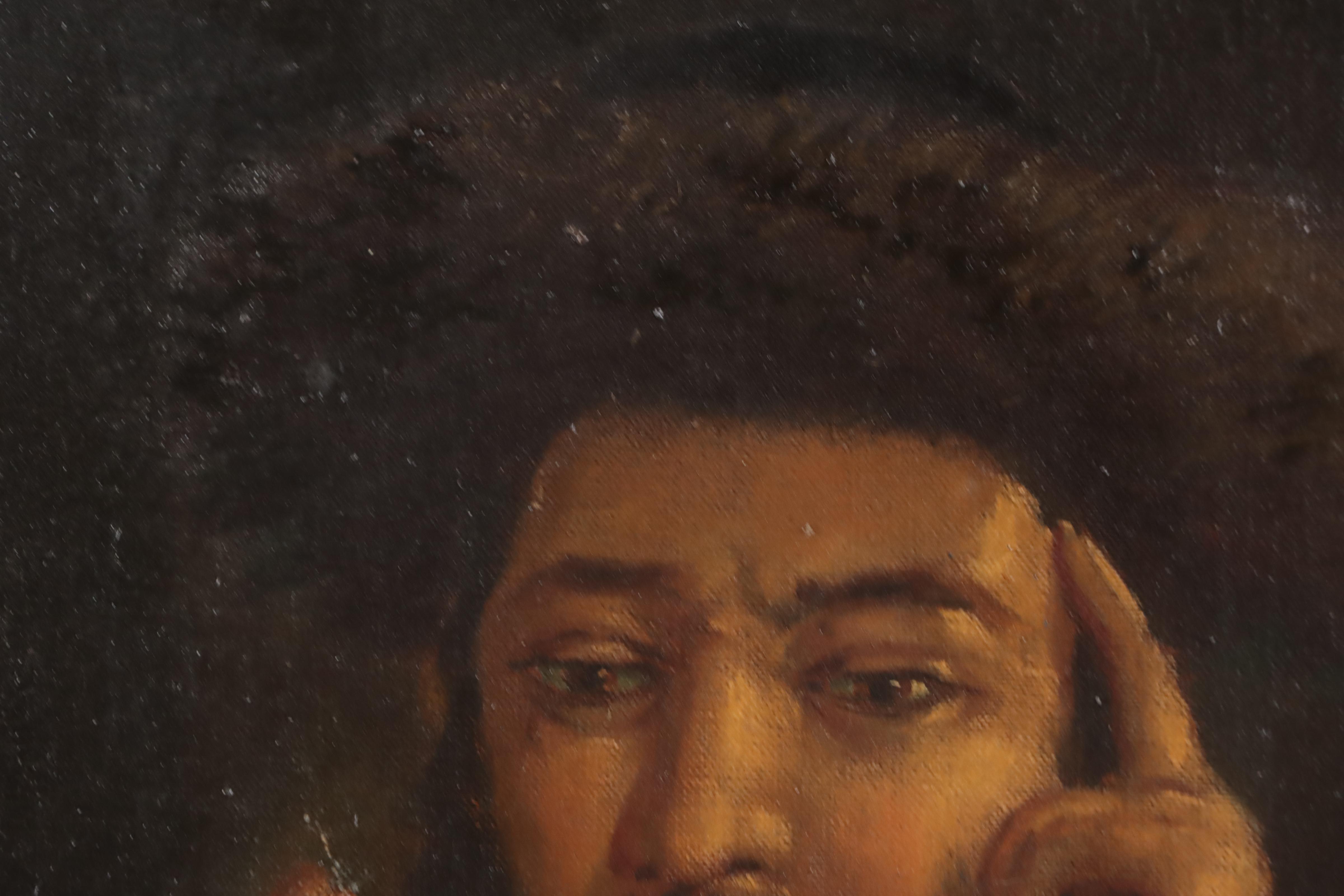 Portrait Oil Painting of Rabbi