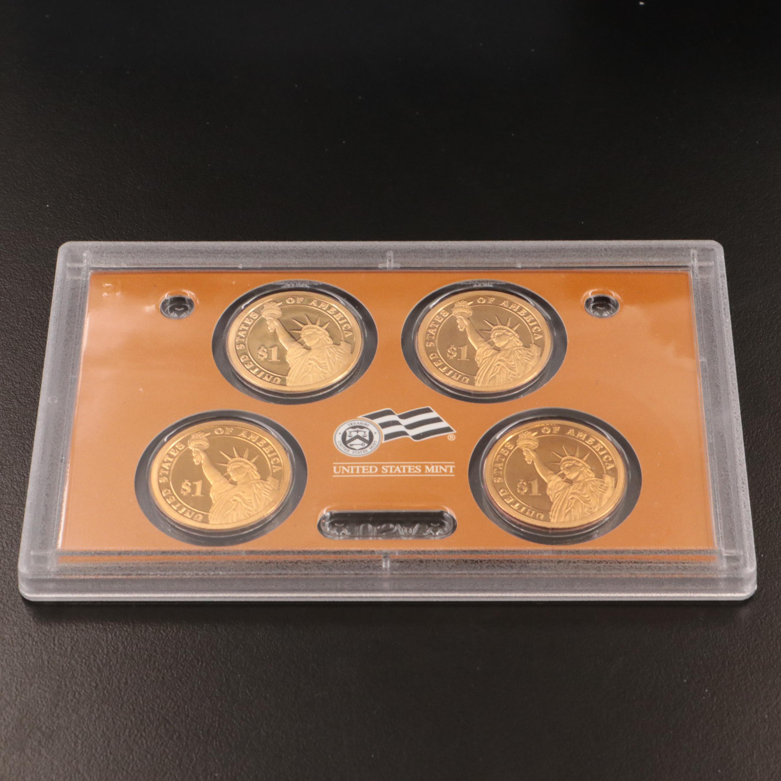 Ten Different U.S. Mint Proof Sets, 2001–2010