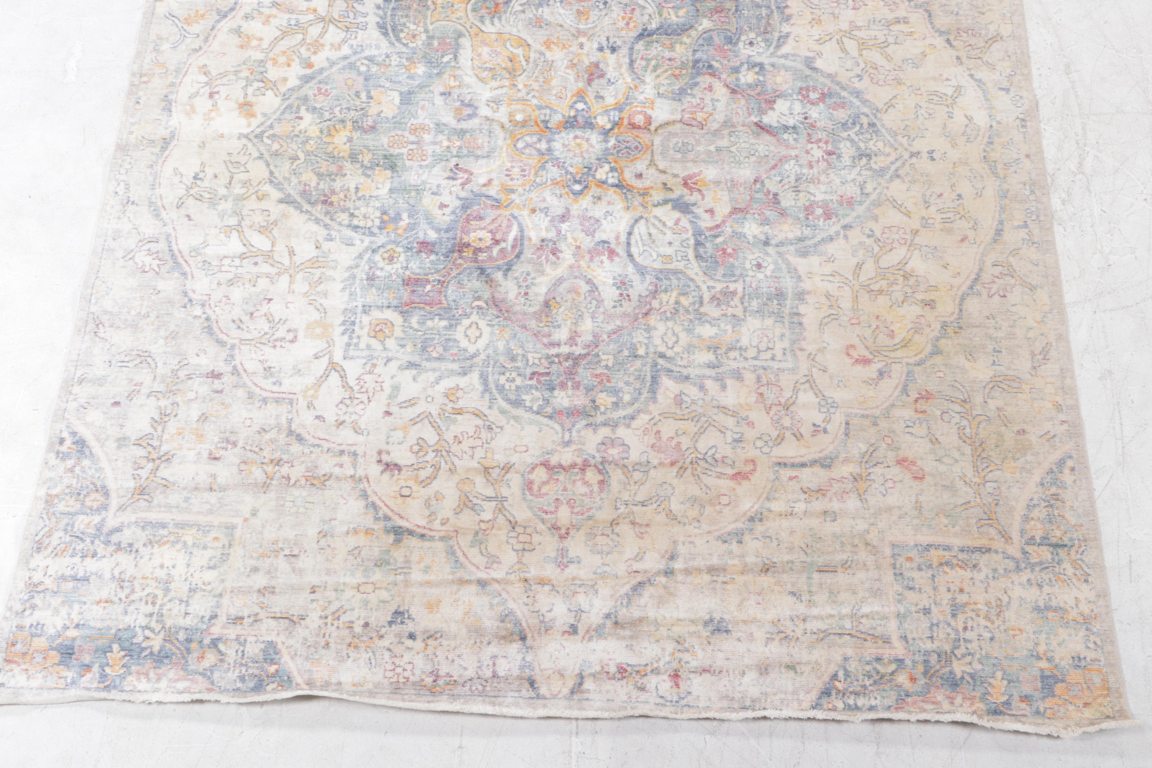 7'11 x 10'1 Machine Made Overdyed Area Rug