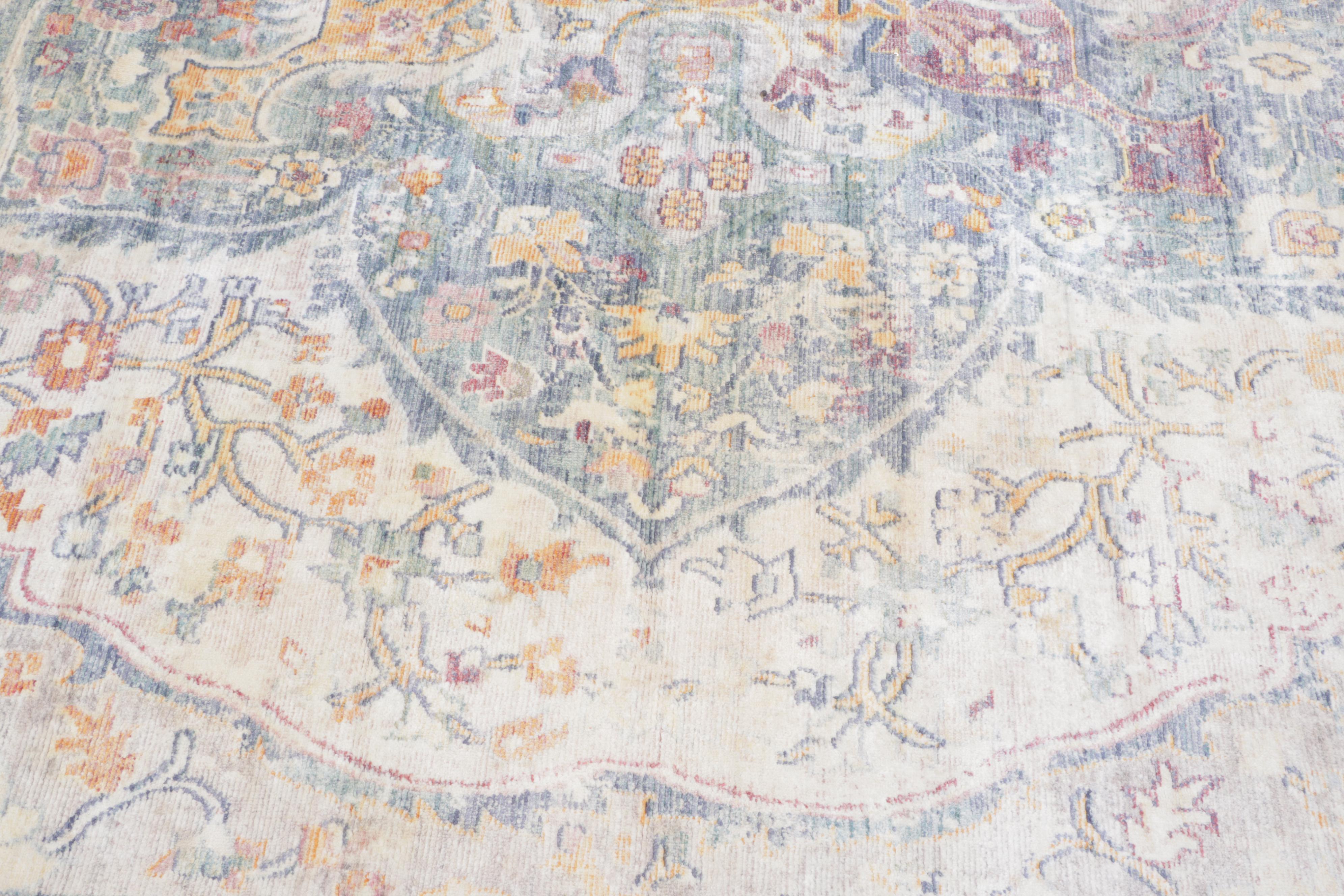 7'11 x 10'1 Machine Made Overdyed Area Rug