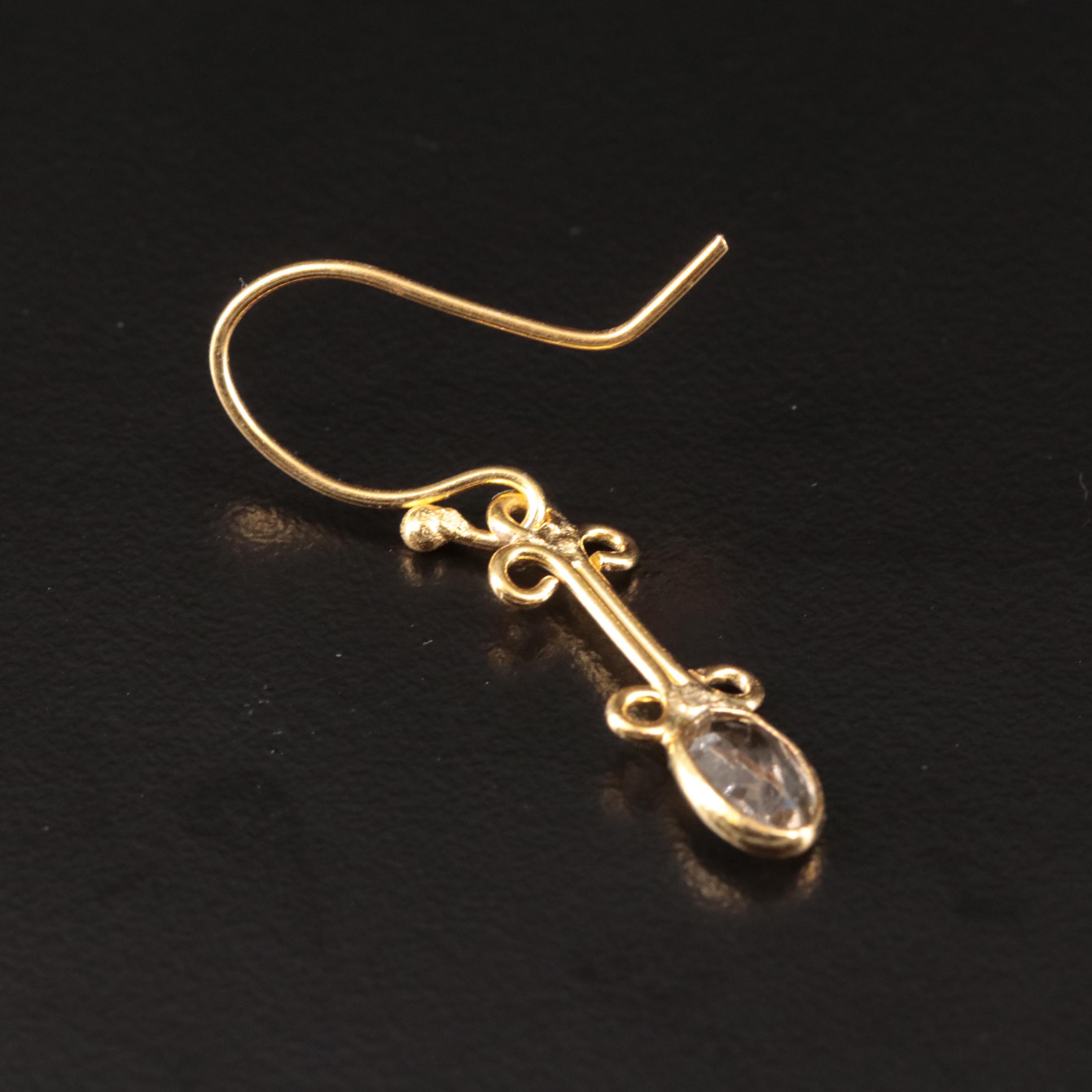 Citrine Drop Earrings