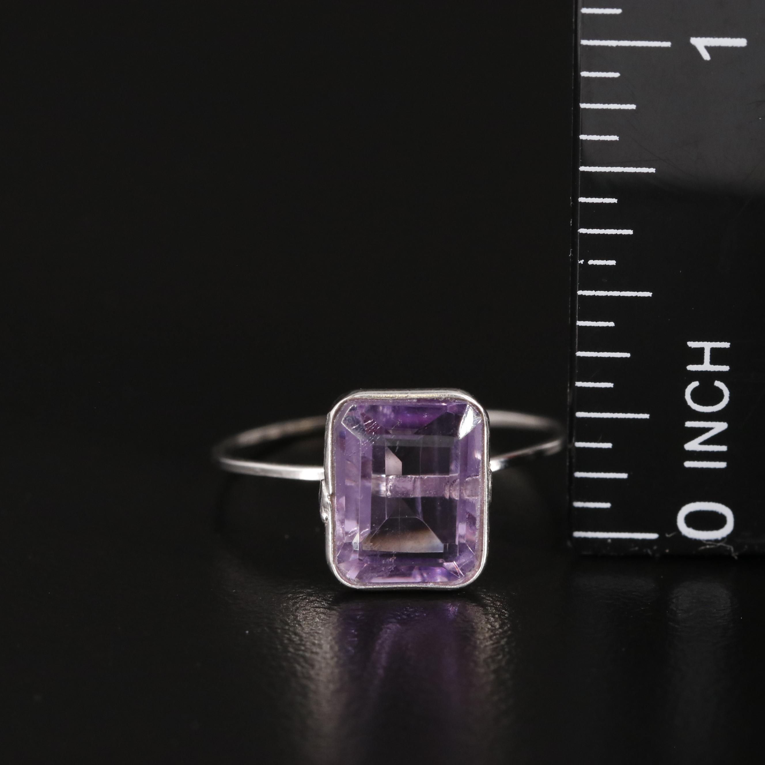 14K Amethyst Ring