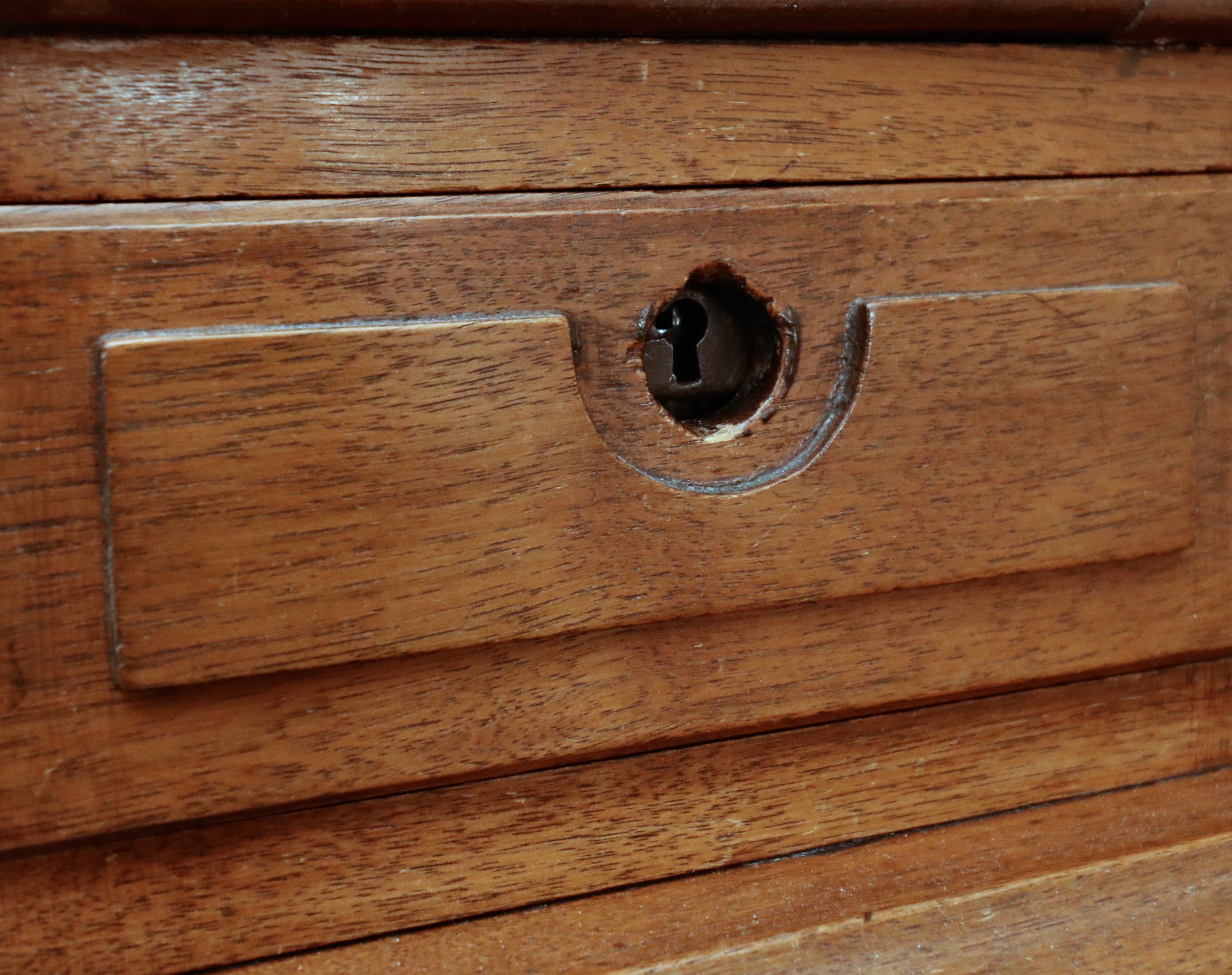 Victorian Eastlake Style Walnut Marble Top Dresser, Late 19th Century