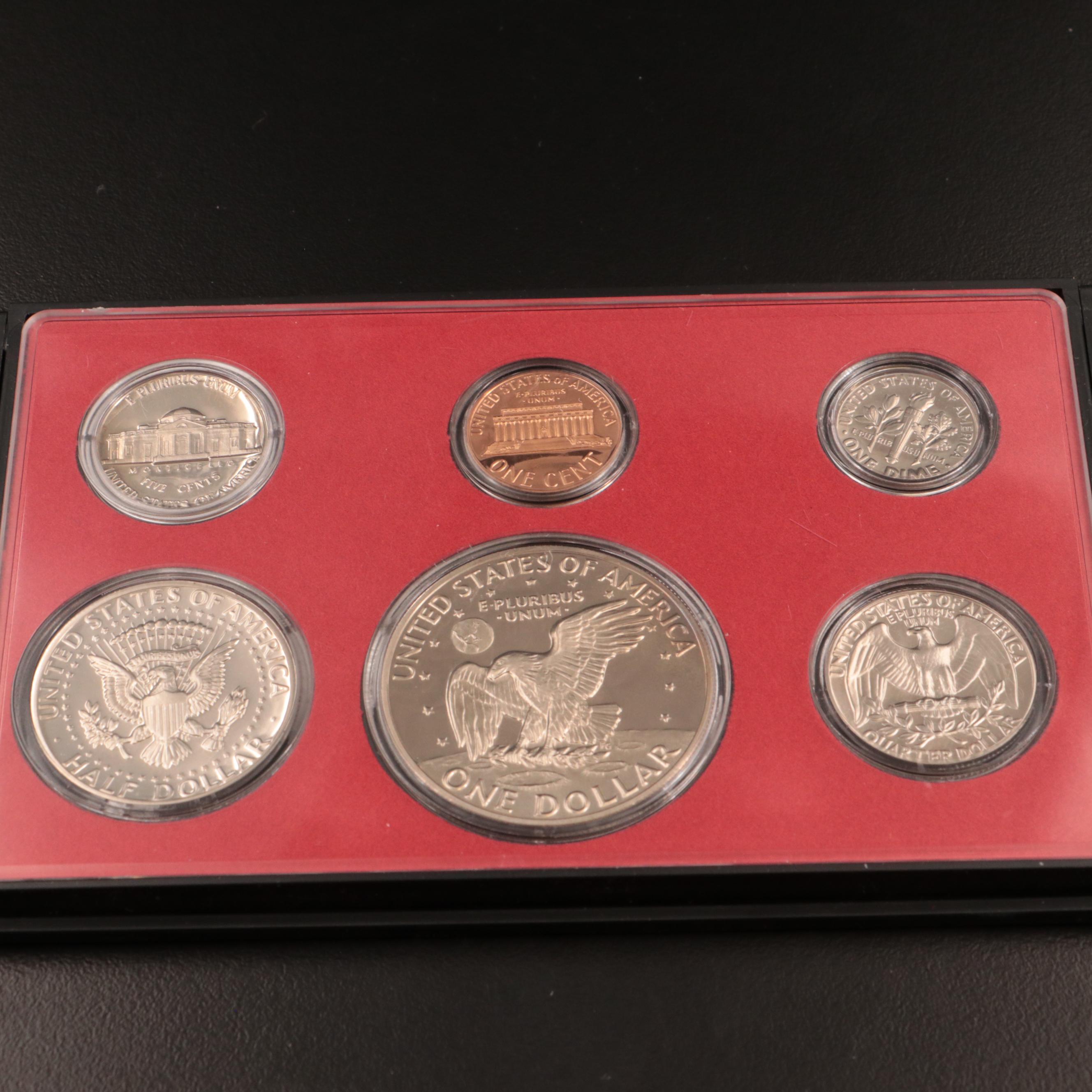 Fourteen U.S. Mint Proof Sets, 1973–1982
