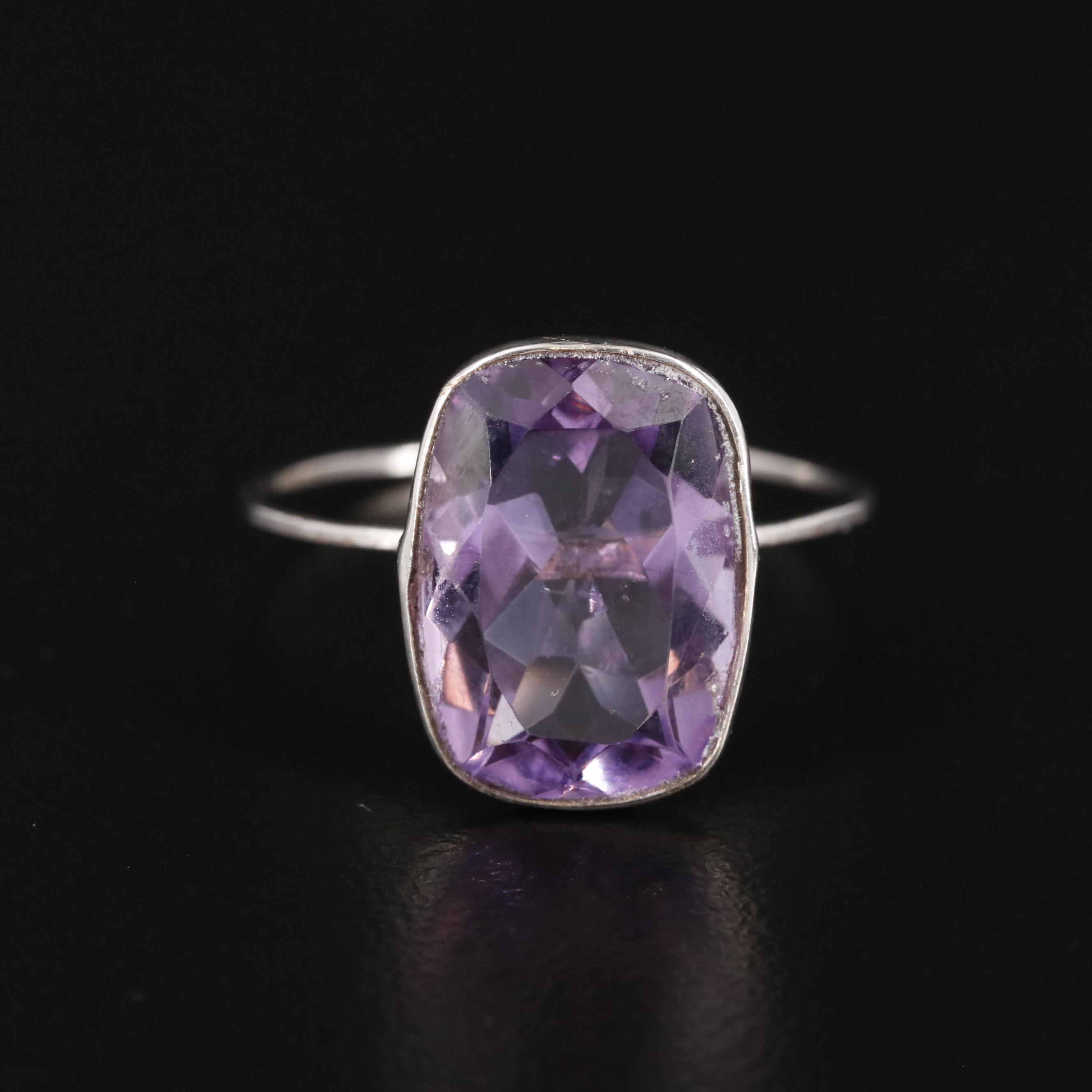 14K Amethyst Ring