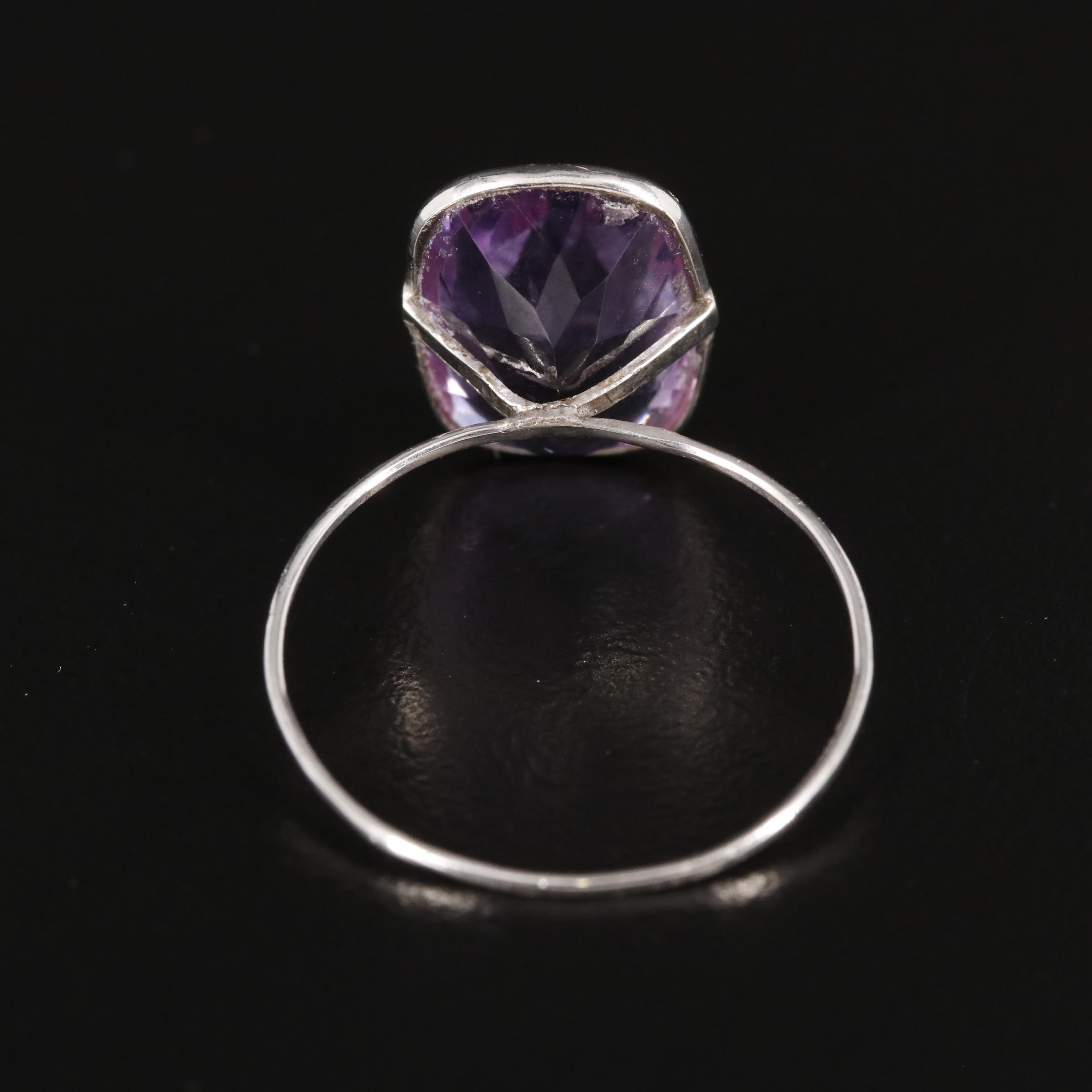 14K Amethyst Ring