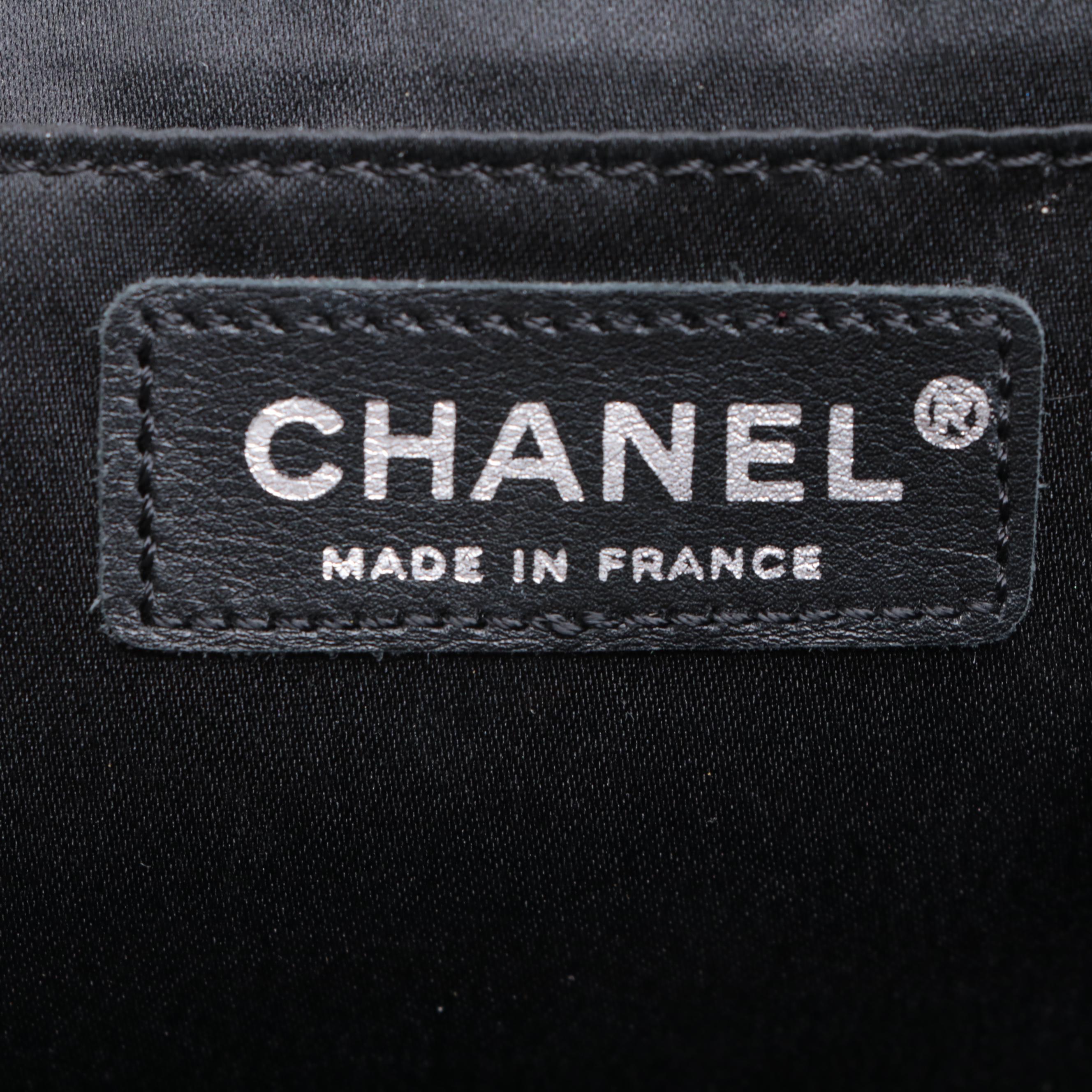 Chanel Medium Metal Frame Flap Bag in Quilted Lambskin Leather