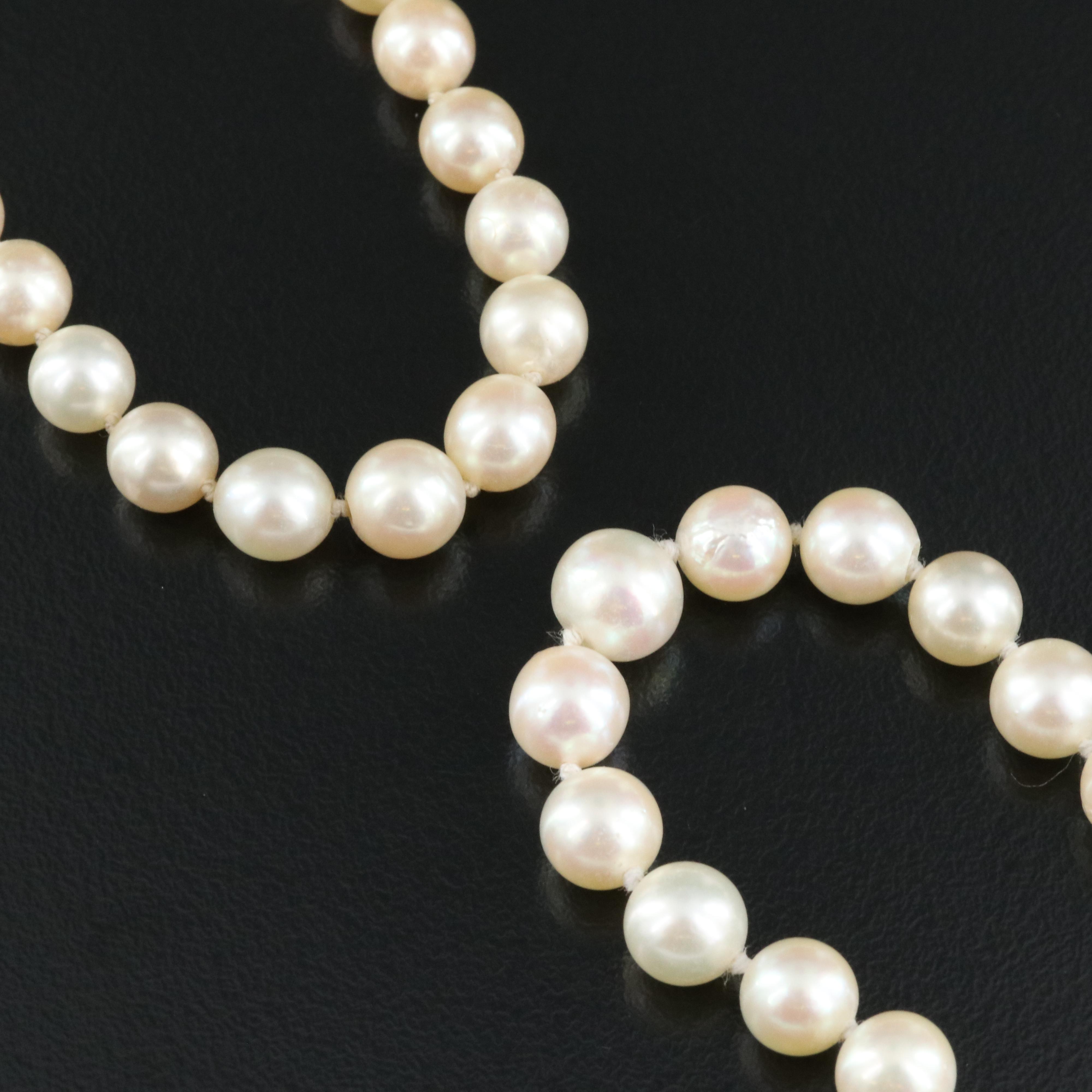 Pearl Graduating Necklaces