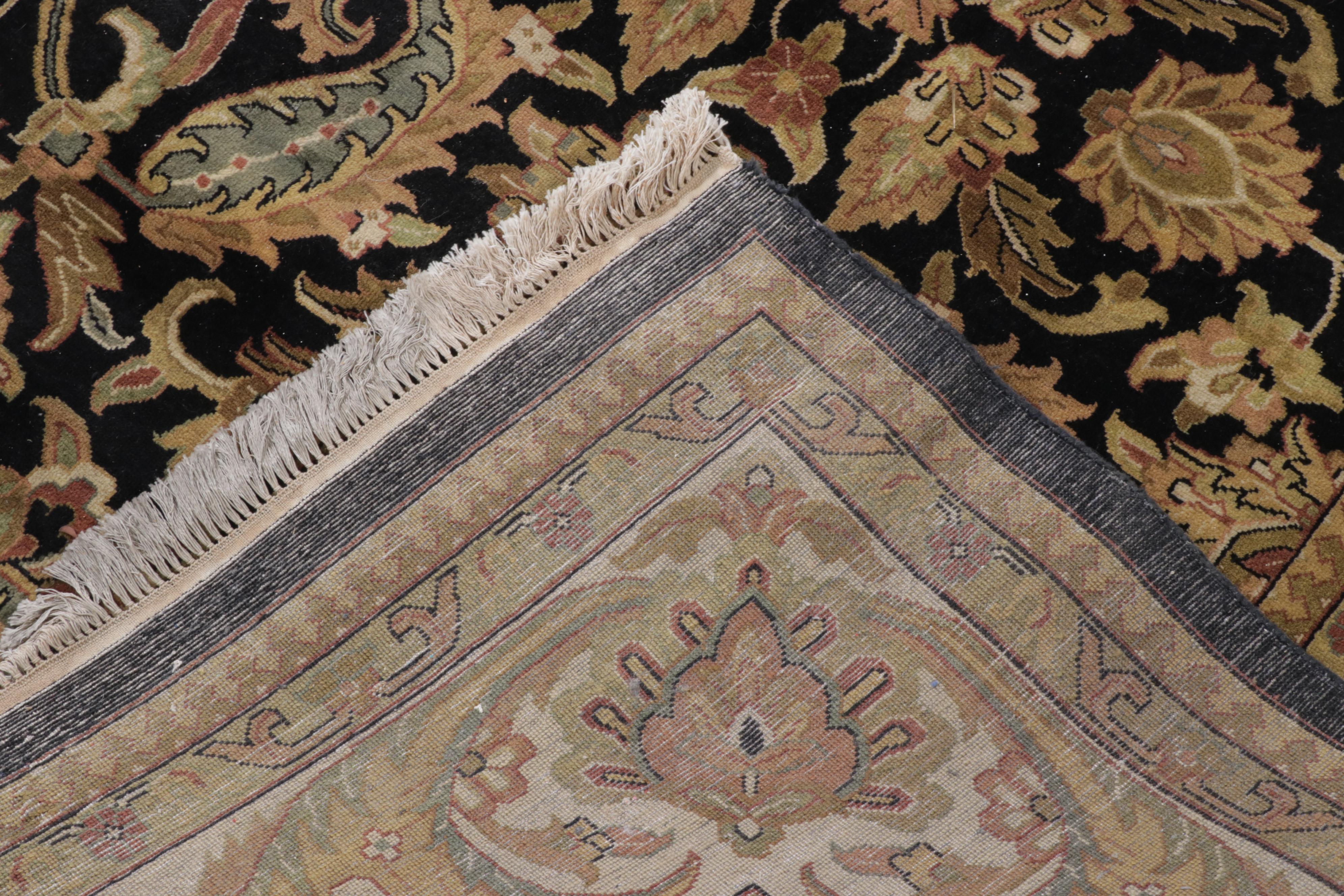 9'5 x 14'2 Hand-Knotted Indian Agra Room Sized Rug