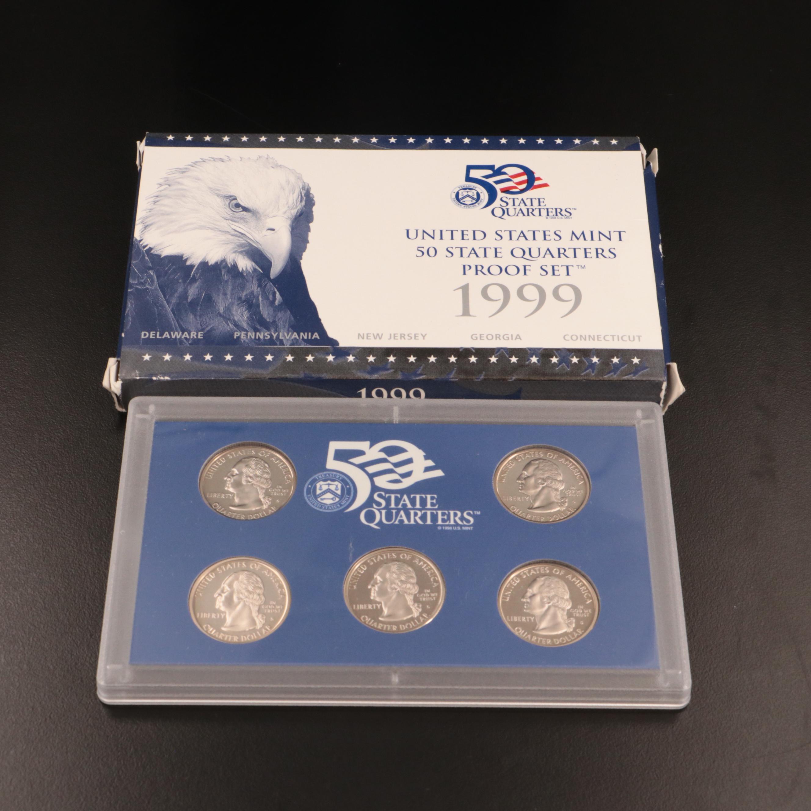 Fifteen Proof State Quarter Sets