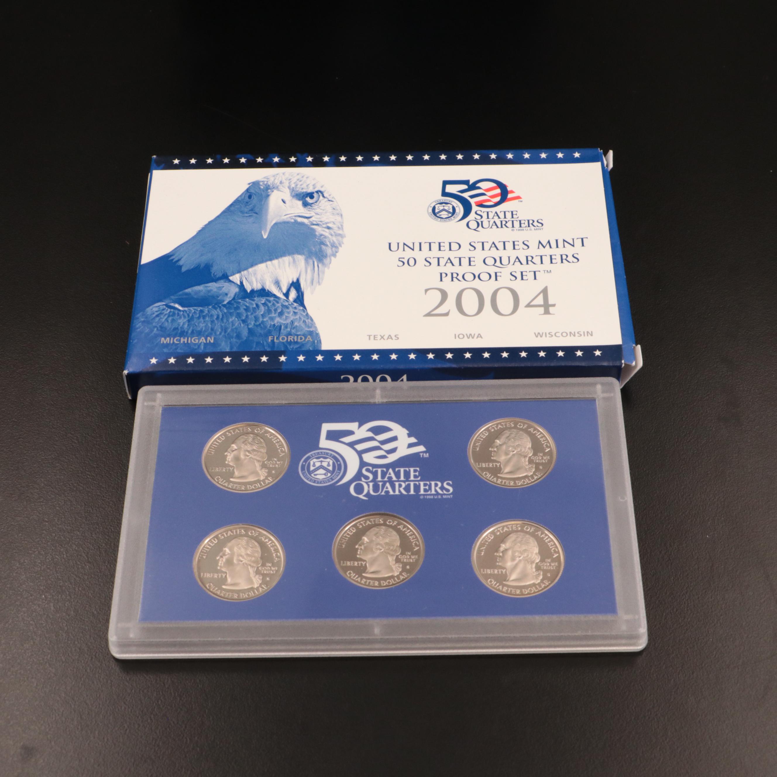 Fifteen Proof State Quarter Sets