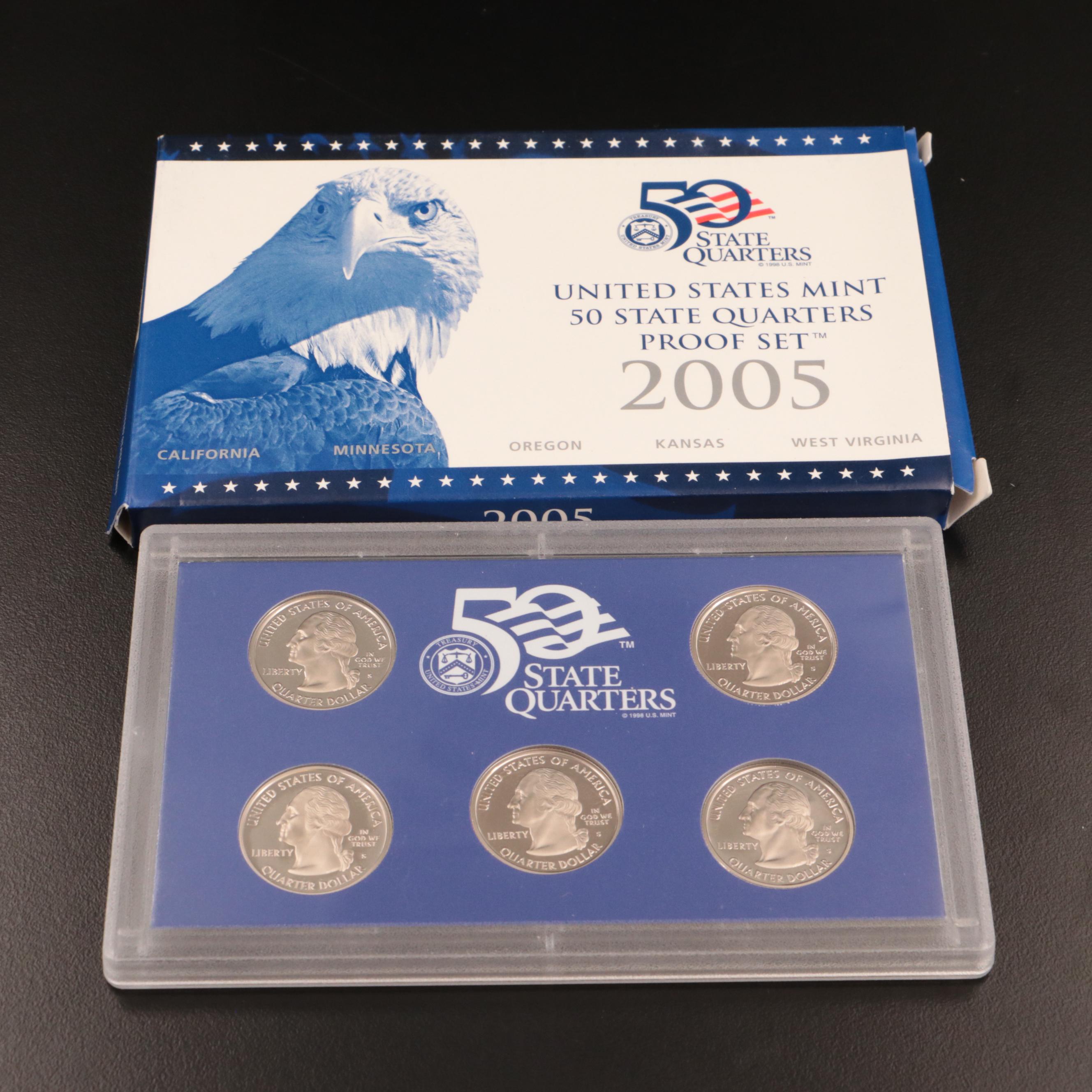 Fifteen Proof State Quarter Sets