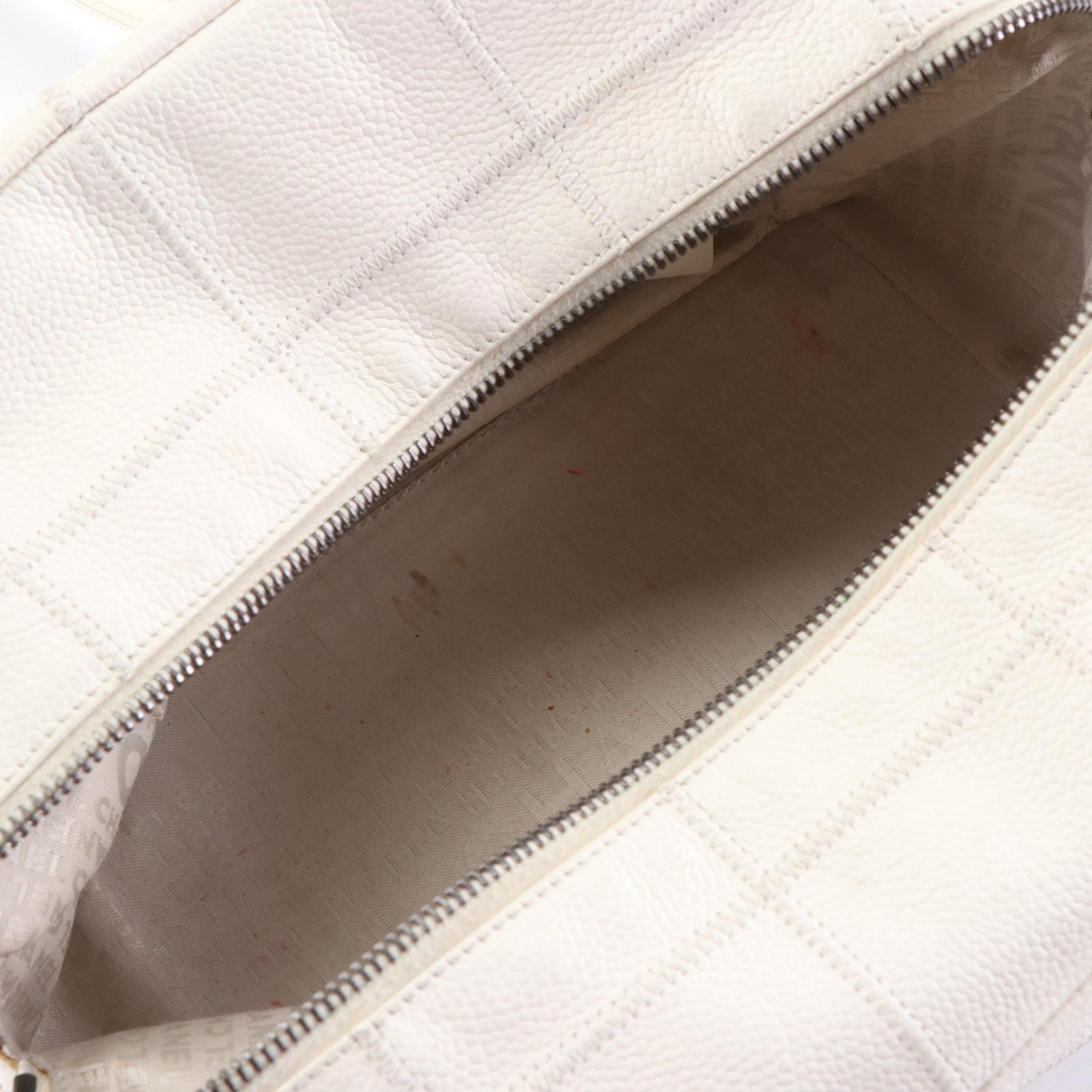 Chanel LAX Choco Bar Stitched Leather Shoulder Bag