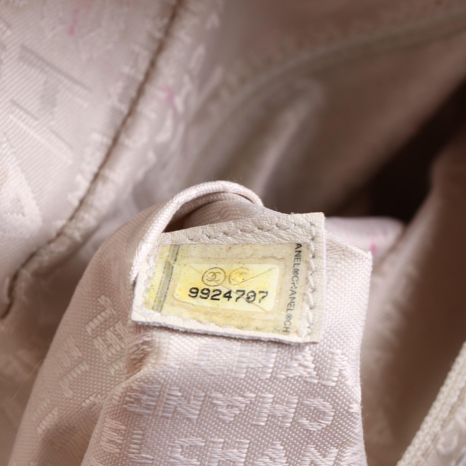 Chanel LAX Choco Bar Stitched Leather Shoulder Bag