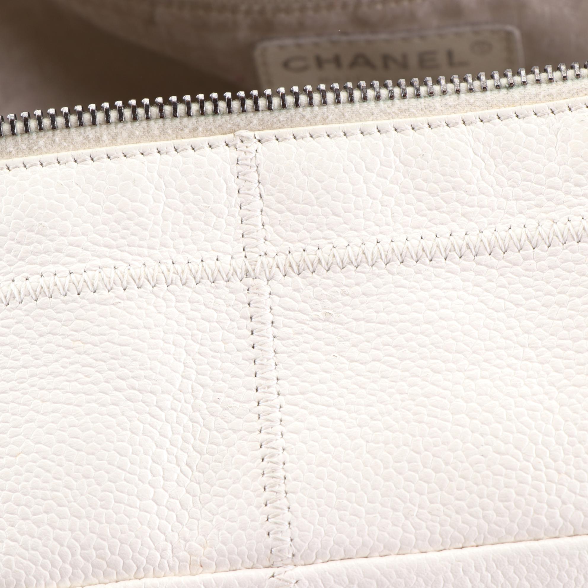 Chanel LAX Choco Bar Stitched Leather Shoulder Bag