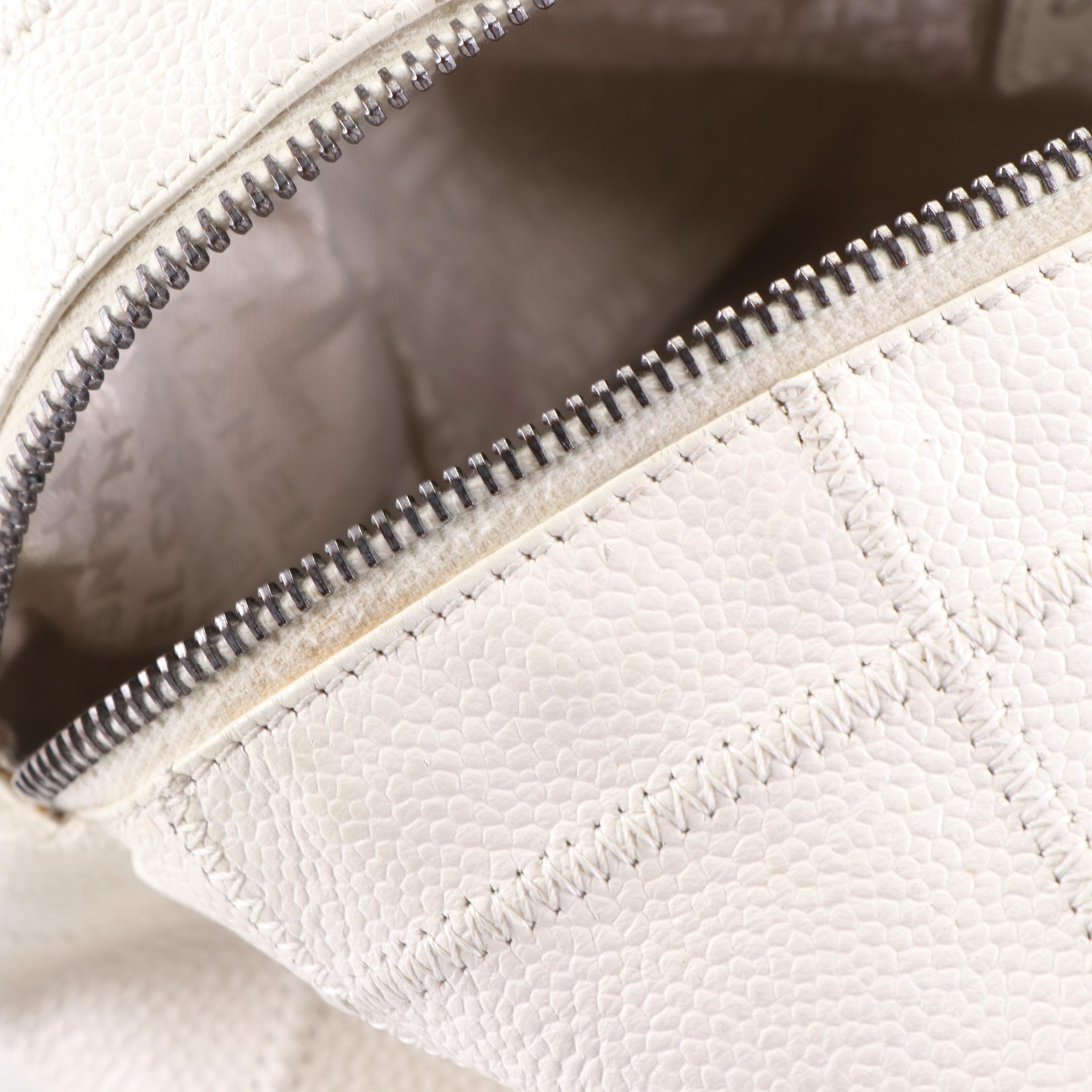 Chanel LAX Choco Bar Stitched Leather Shoulder Bag