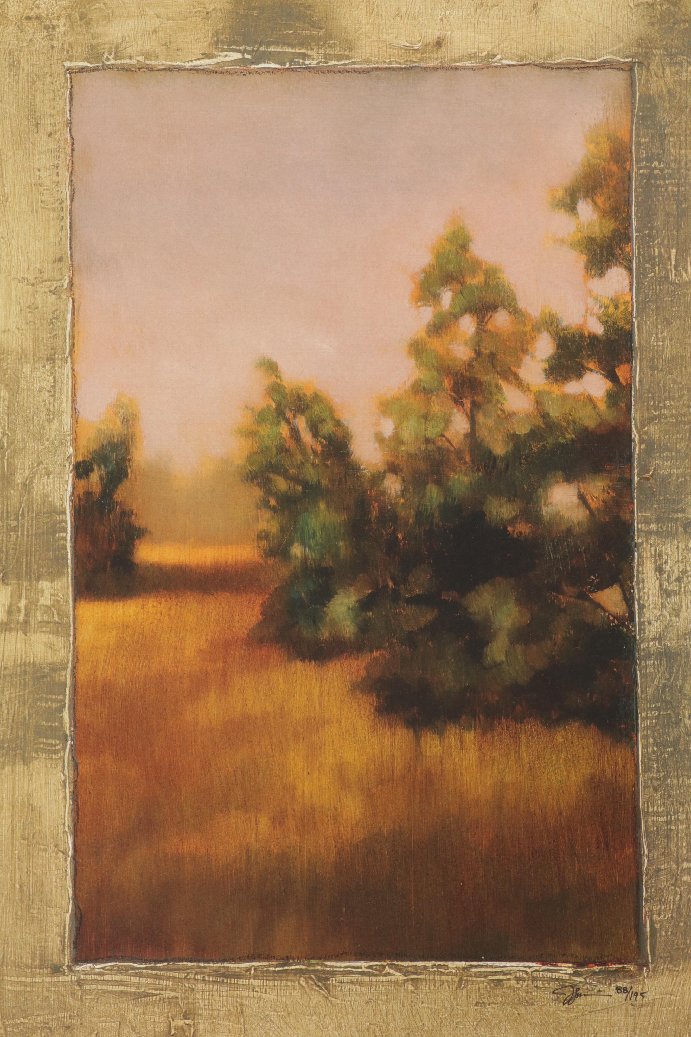 Jeff Surret Giclée "Nature Drift I," 2001