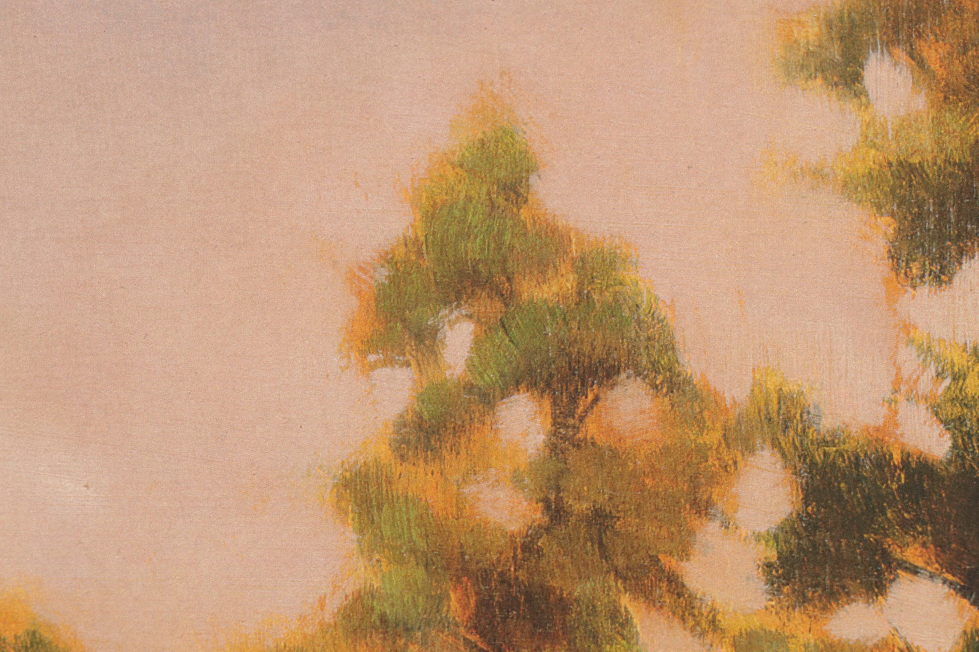 Jeff Surret Giclée "Nature Drift I," 2001