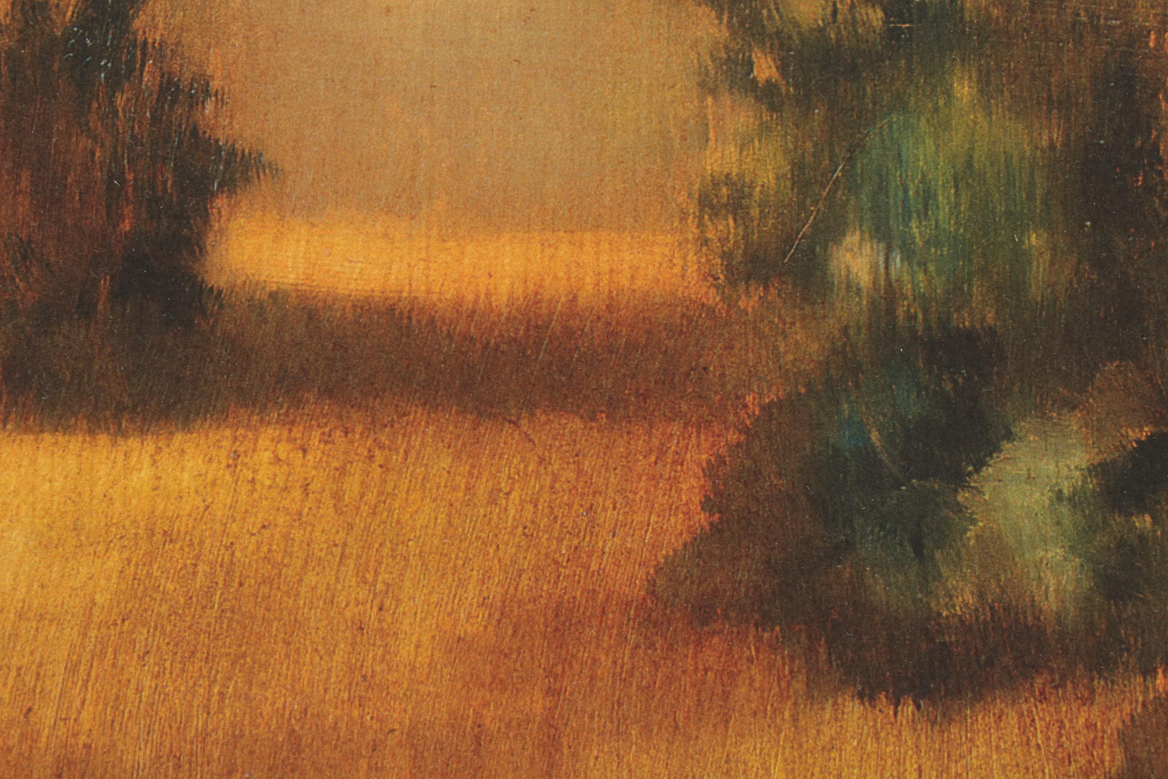 Jeff Surret Giclée "Nature Drift I," 2001