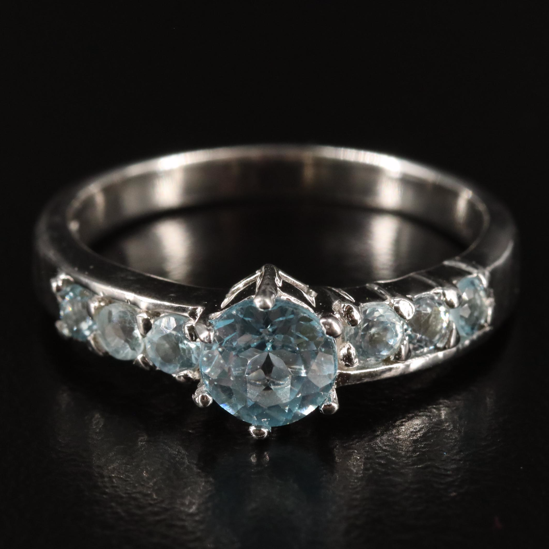 Sterling Blue Topaz Ring