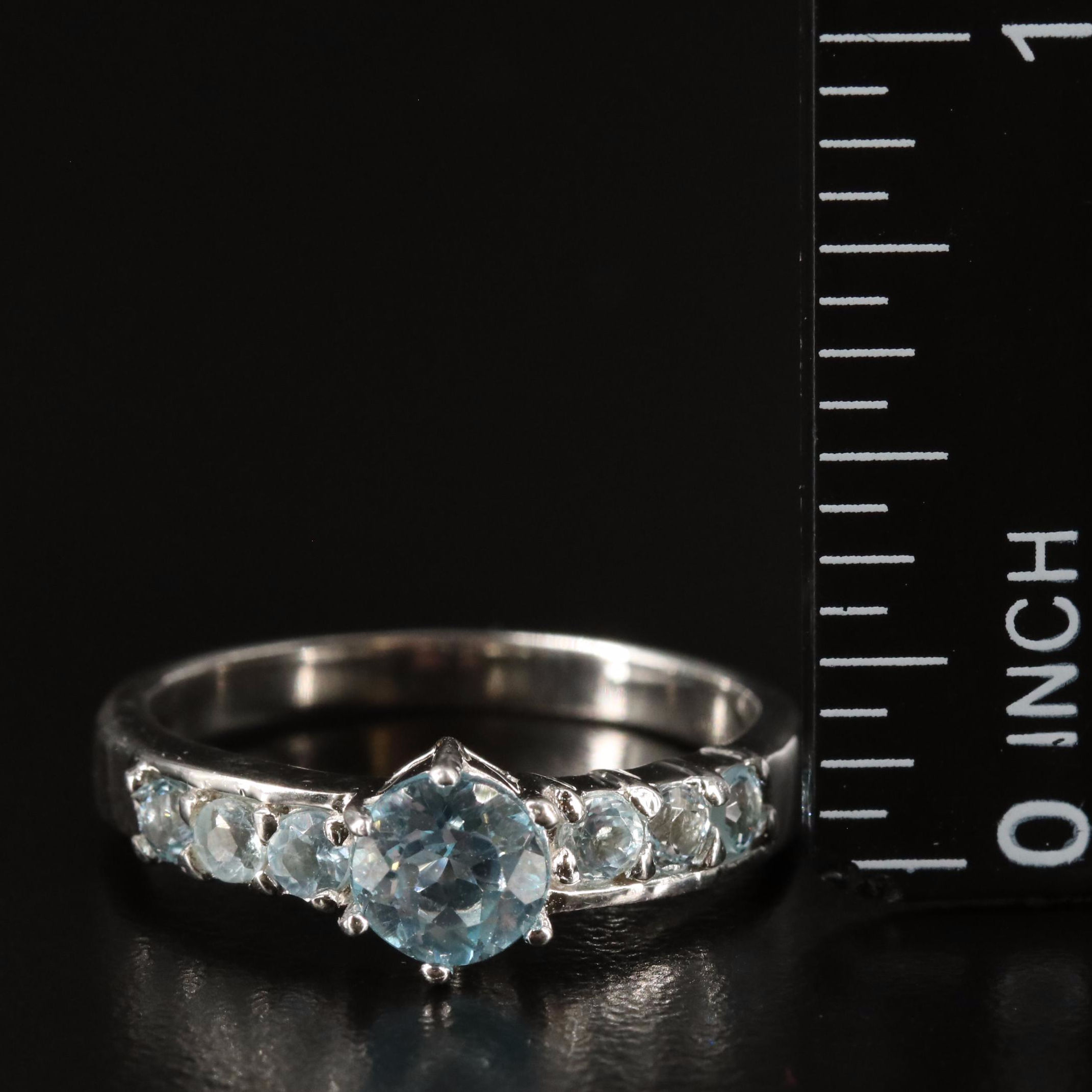 Sterling Blue Topaz Ring