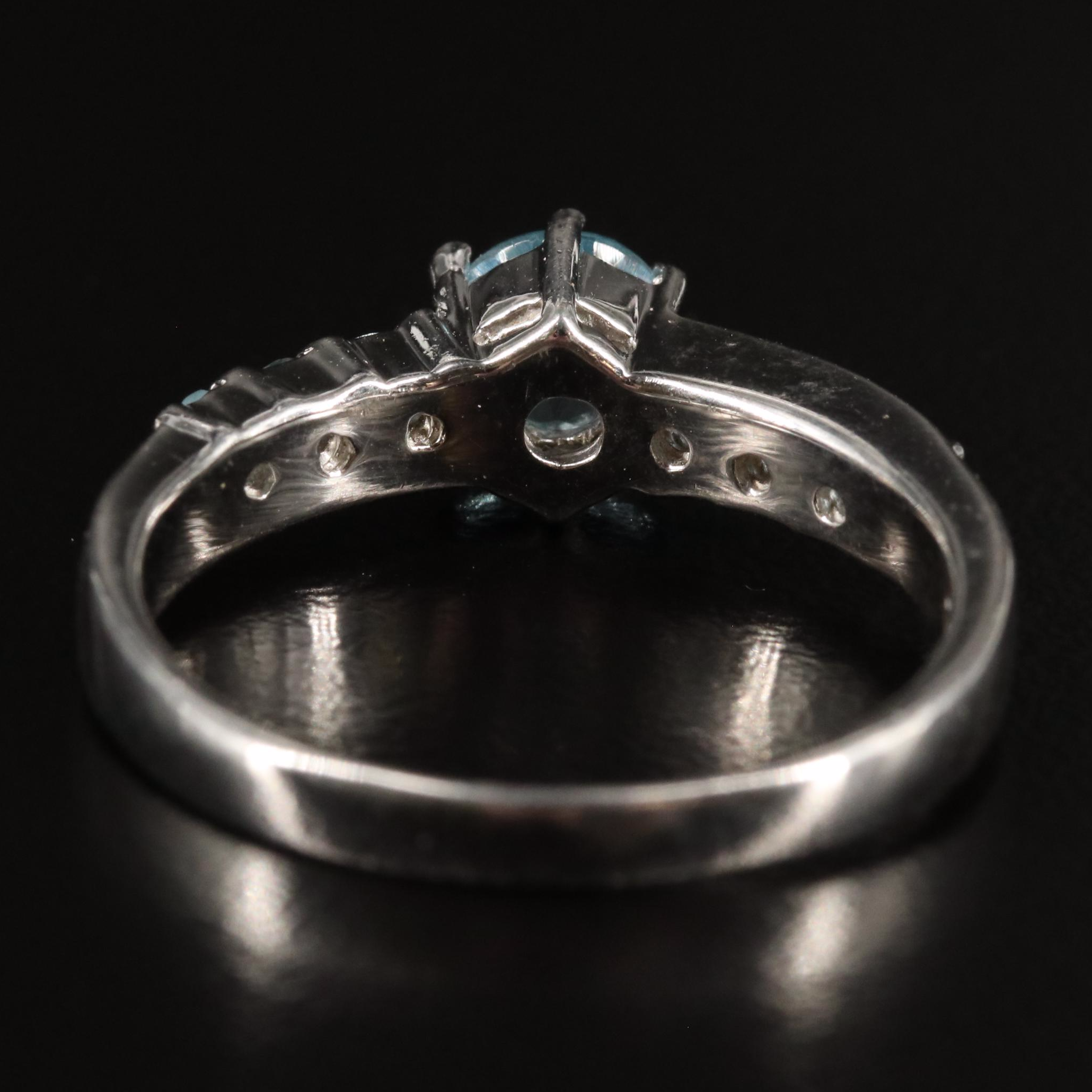 Sterling Blue Topaz Ring