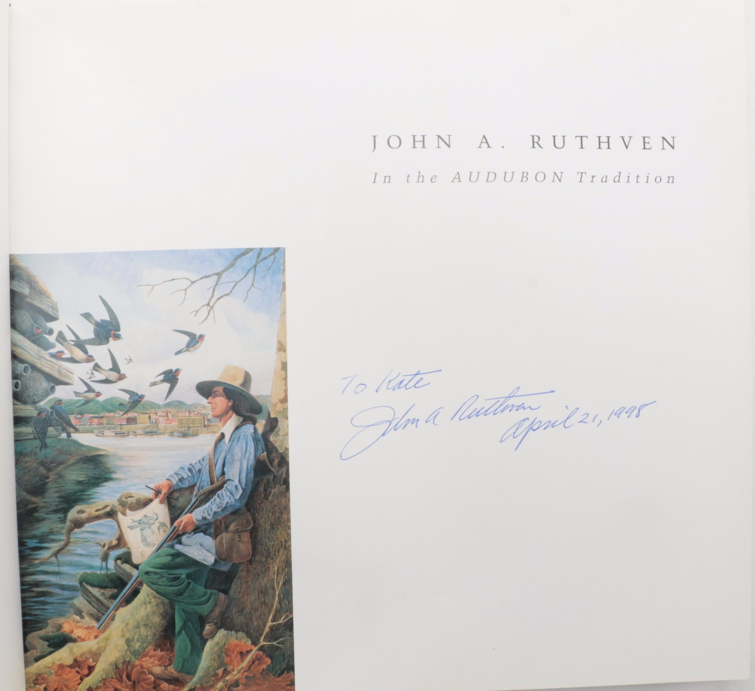 Signed "In the Audubon Tradition" by John A. Ruthven, 1994