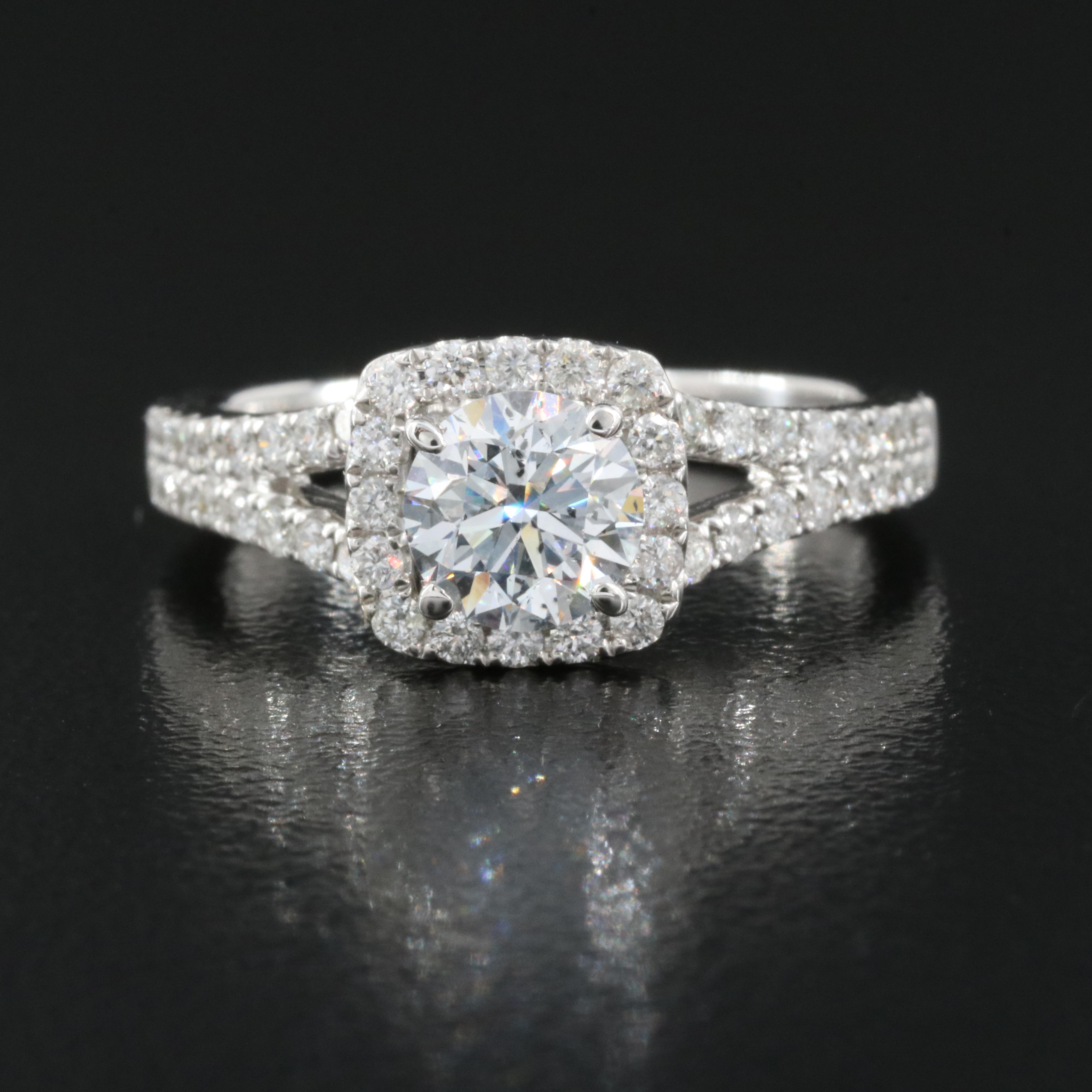 14K 1.20 CTW Lab Grown Diamond Ring