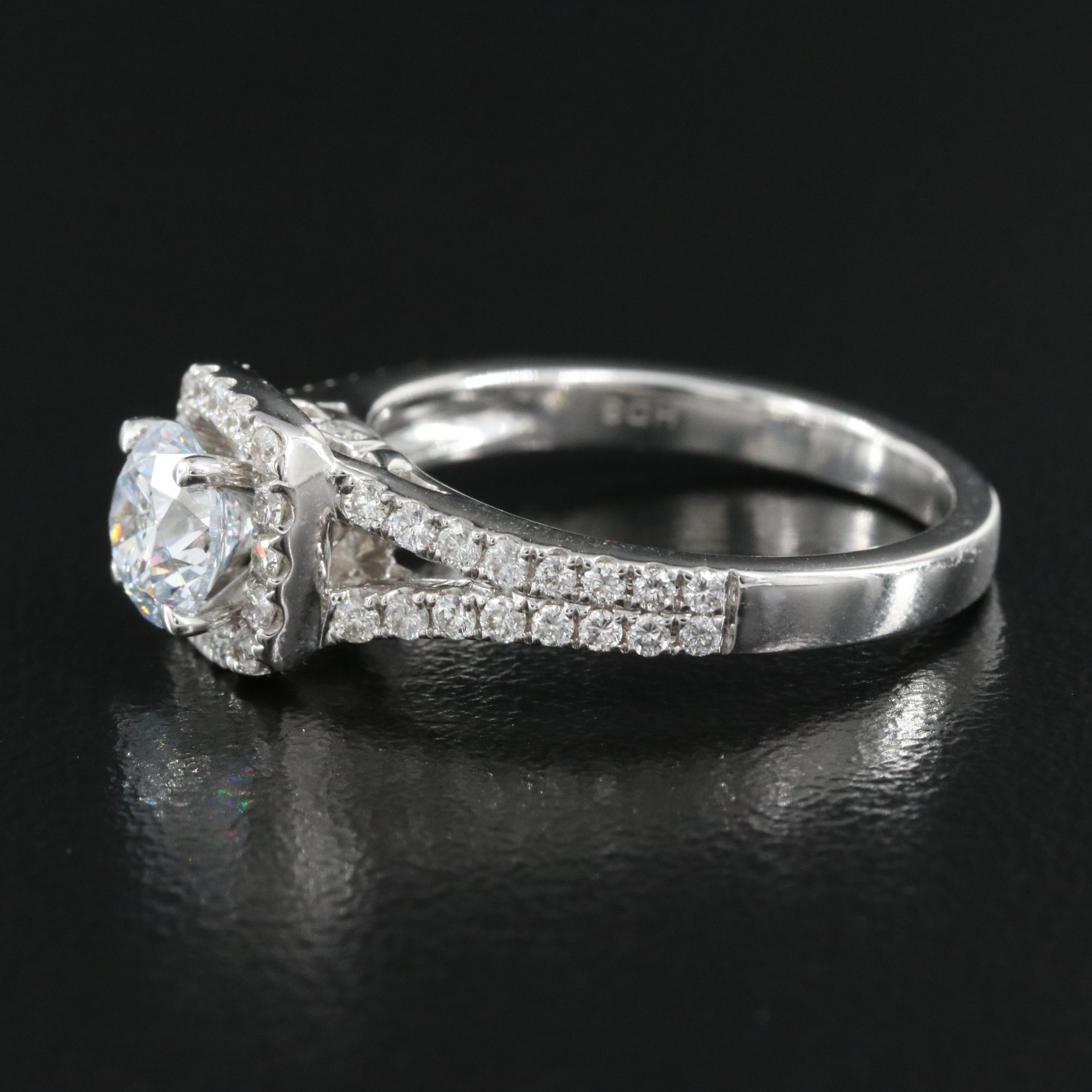 14K 1.20 CTW Lab Grown Diamond Ring