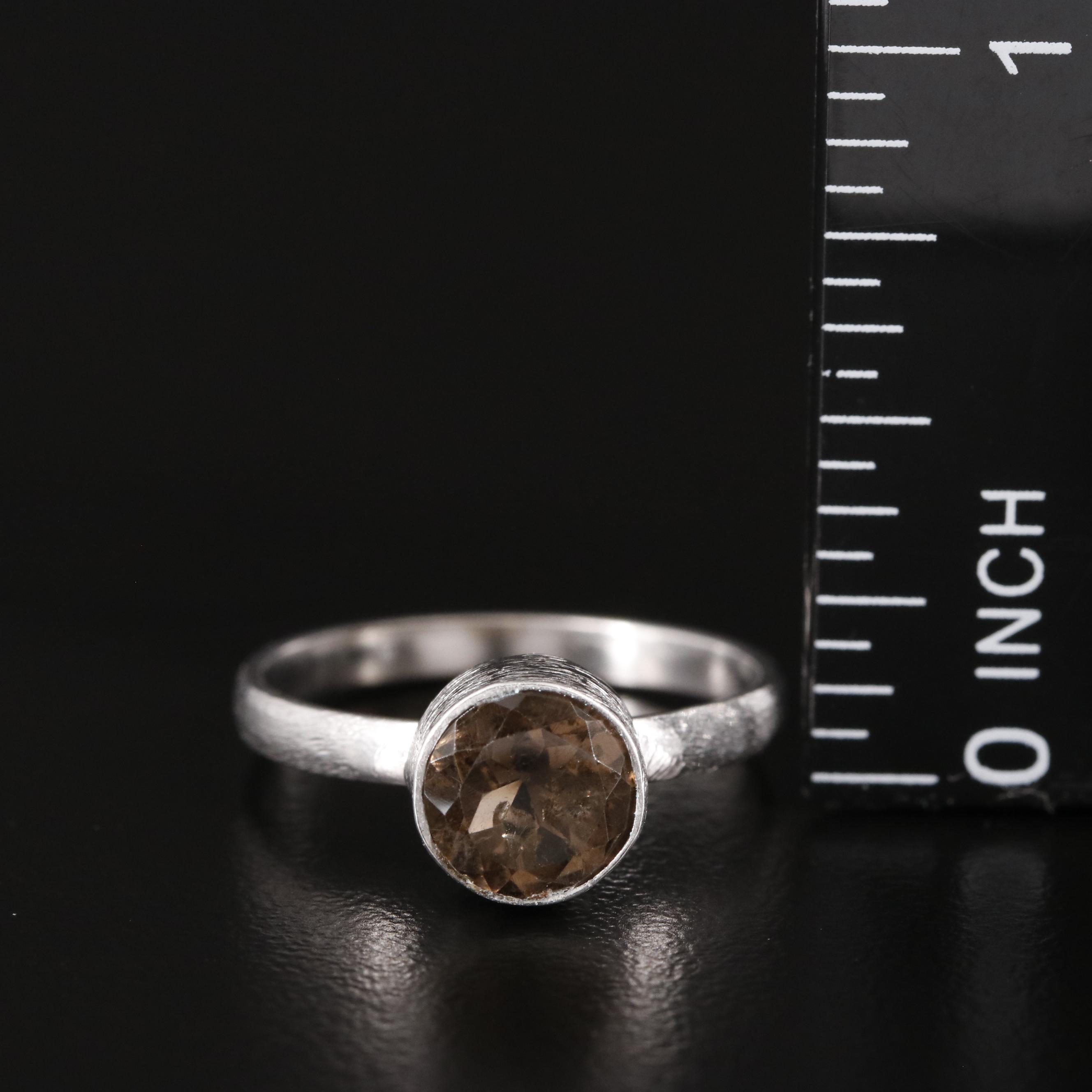 Smoky Quartz Ring
