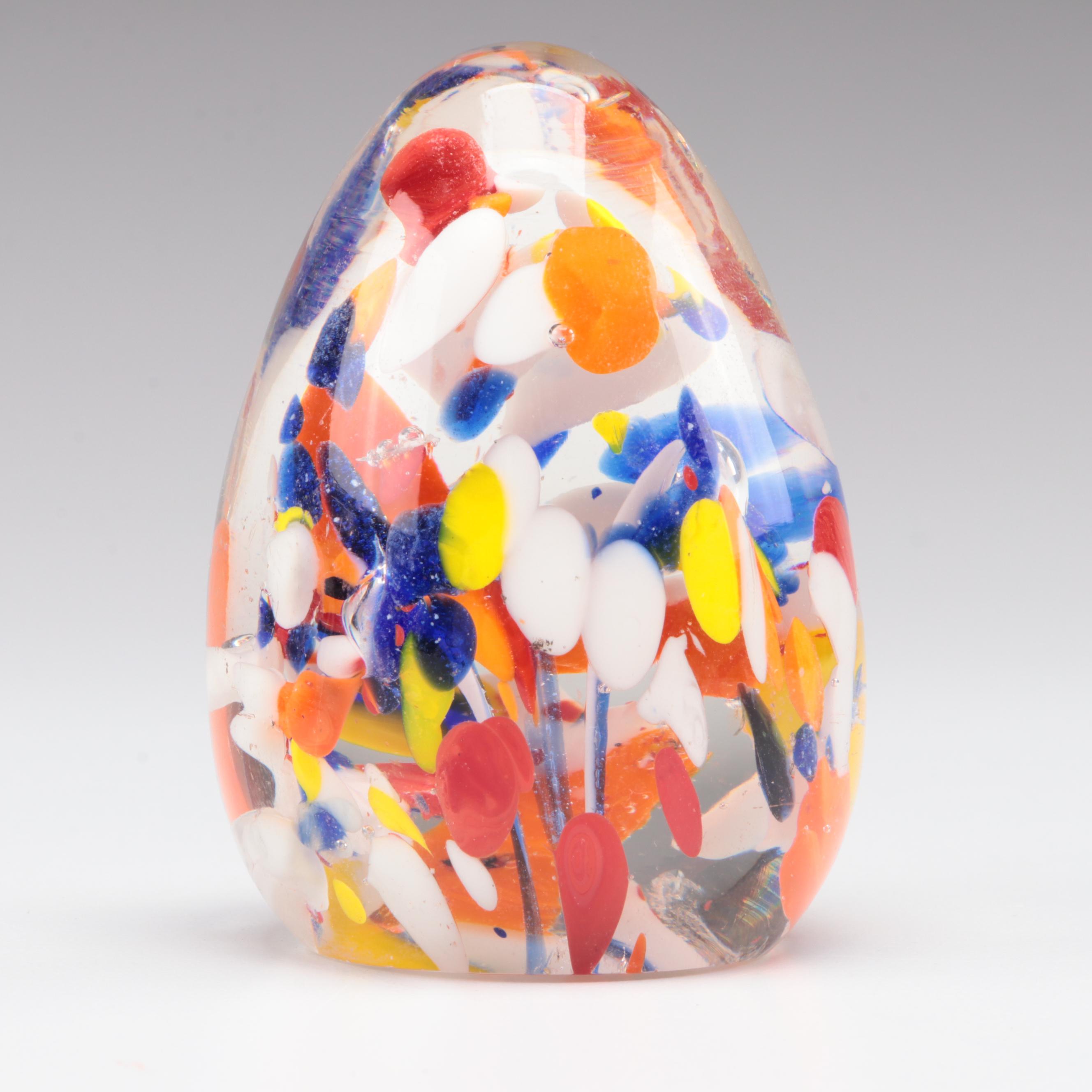 Murao Millefleur and Other Art Glass Paperweights