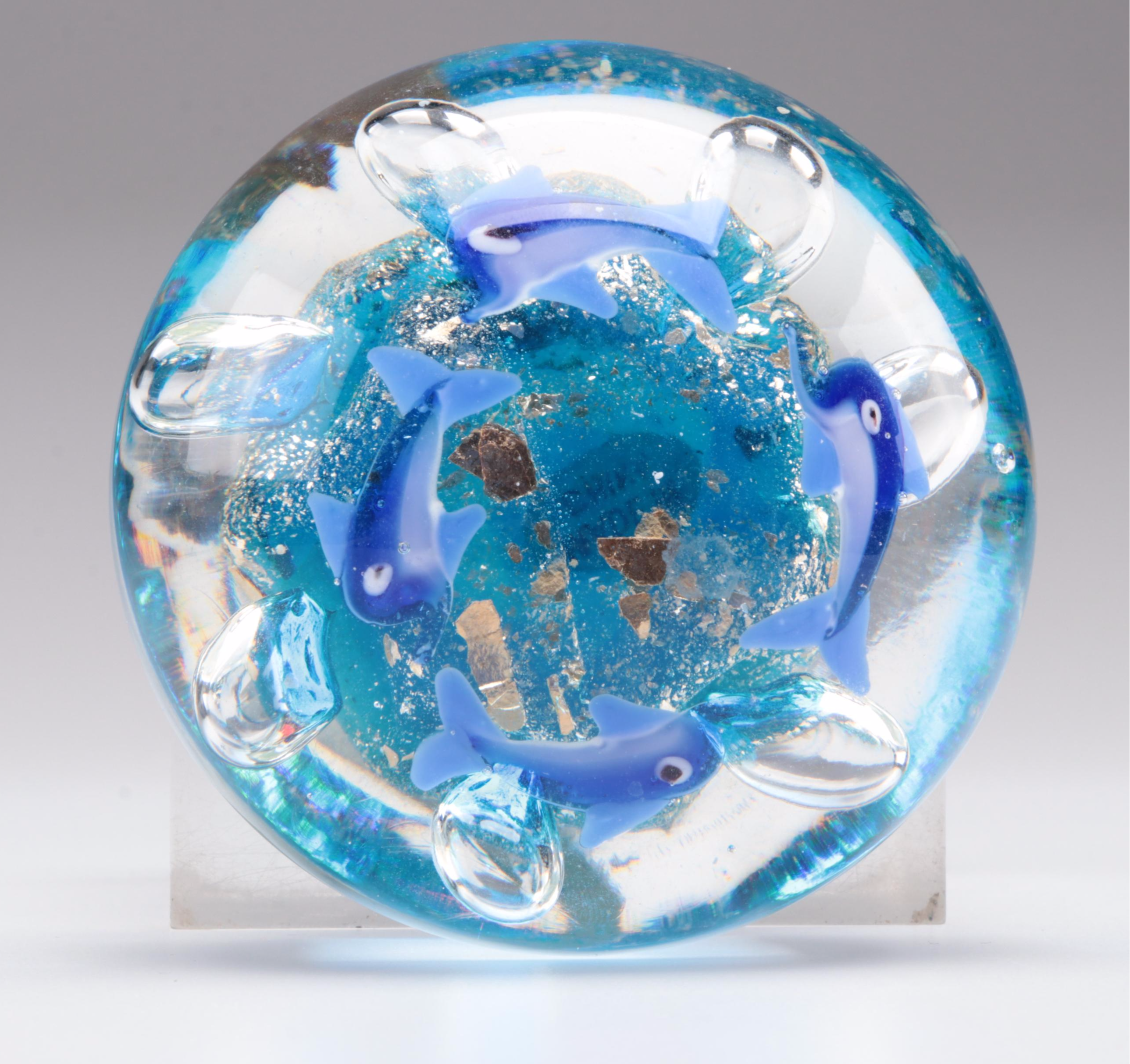 Murao Millefleur and Other Art Glass Paperweights