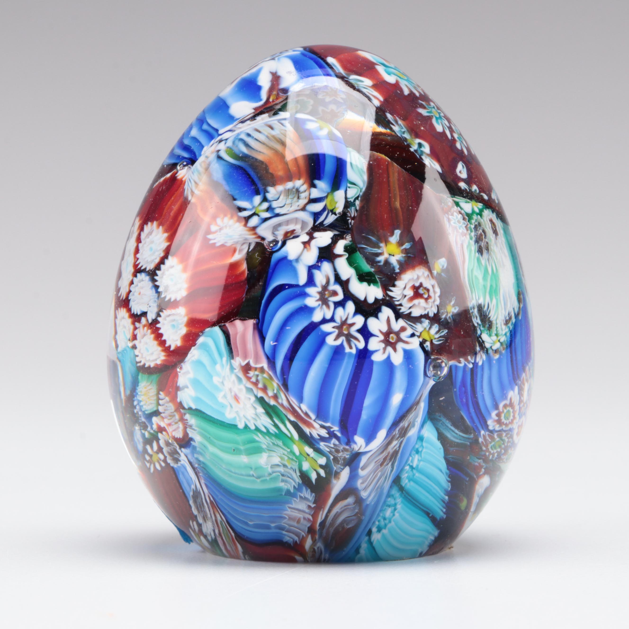 Murao Millefleur and Other Art Glass Paperweights