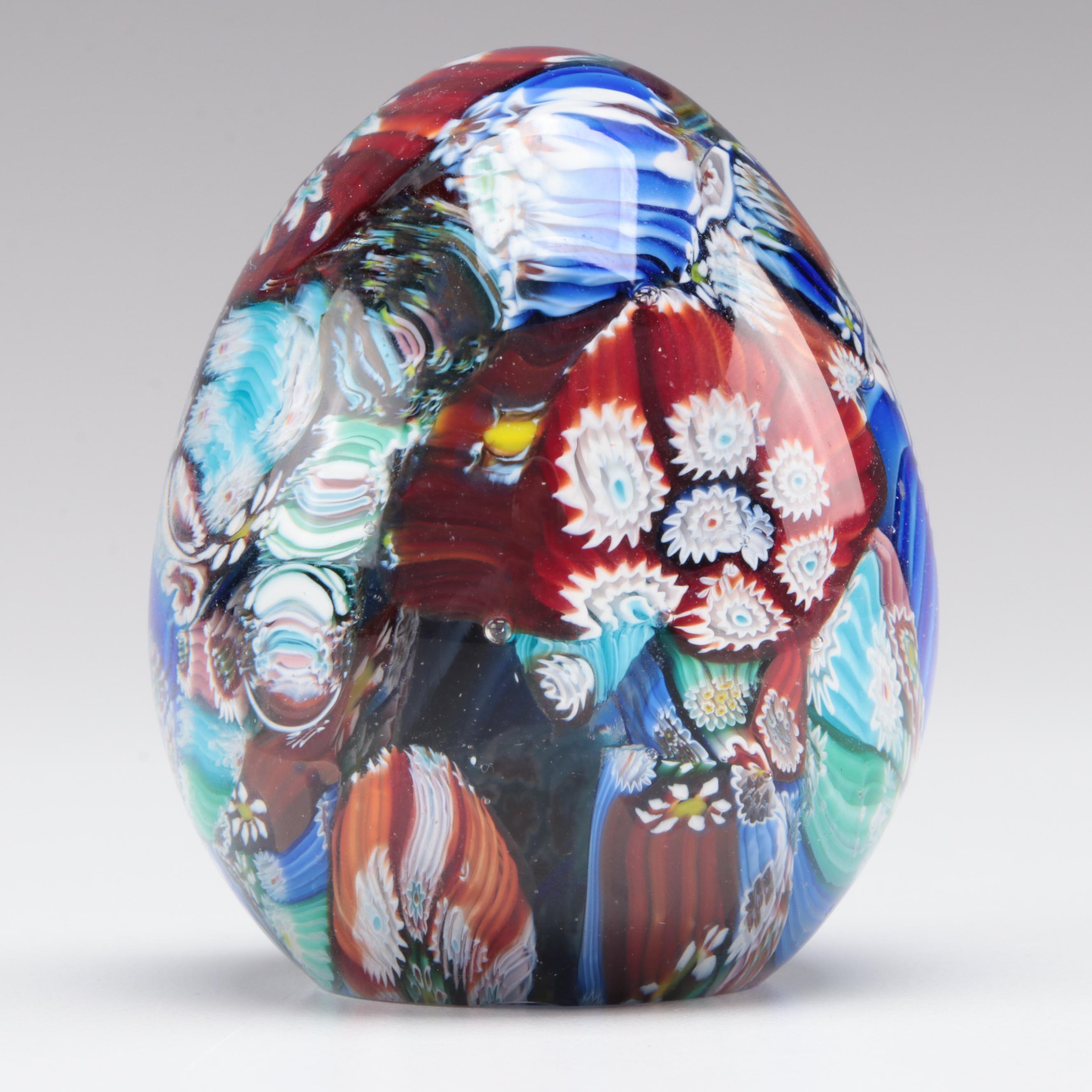 Murao Millefleur and Other Art Glass Paperweights