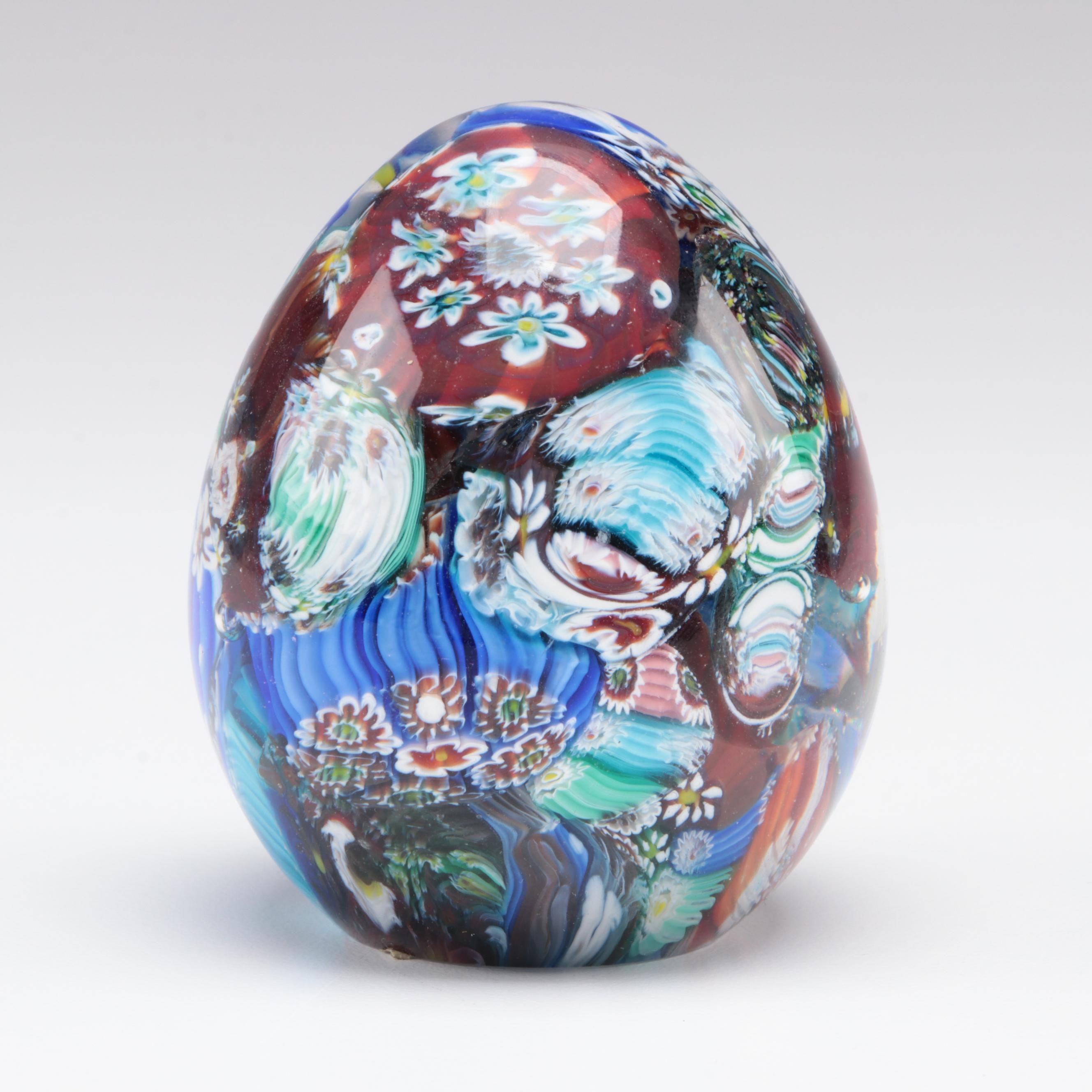 Murao Millefleur and Other Art Glass Paperweights