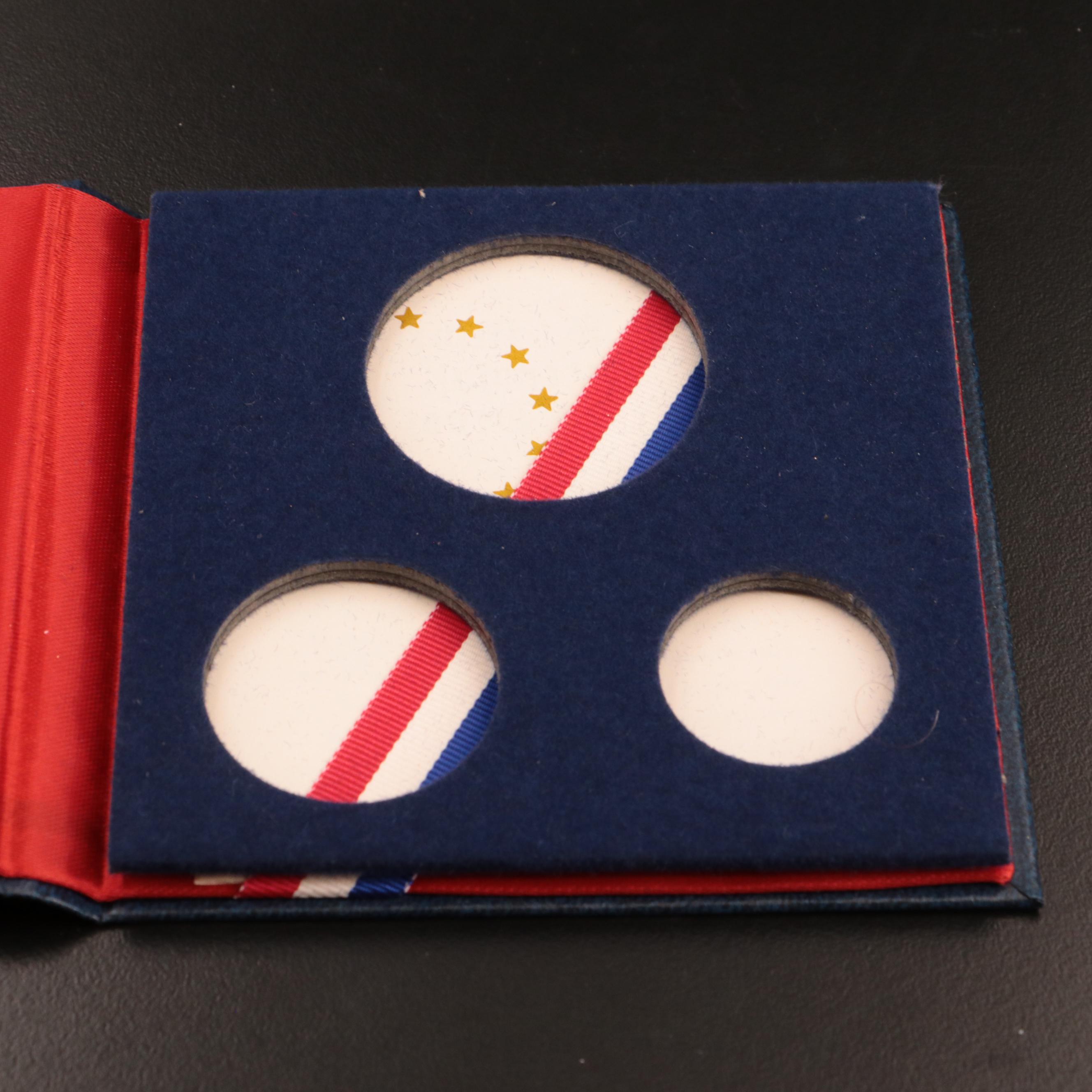 Six 1976 Proof Bicentennial Three Piece 40% Silver Sets