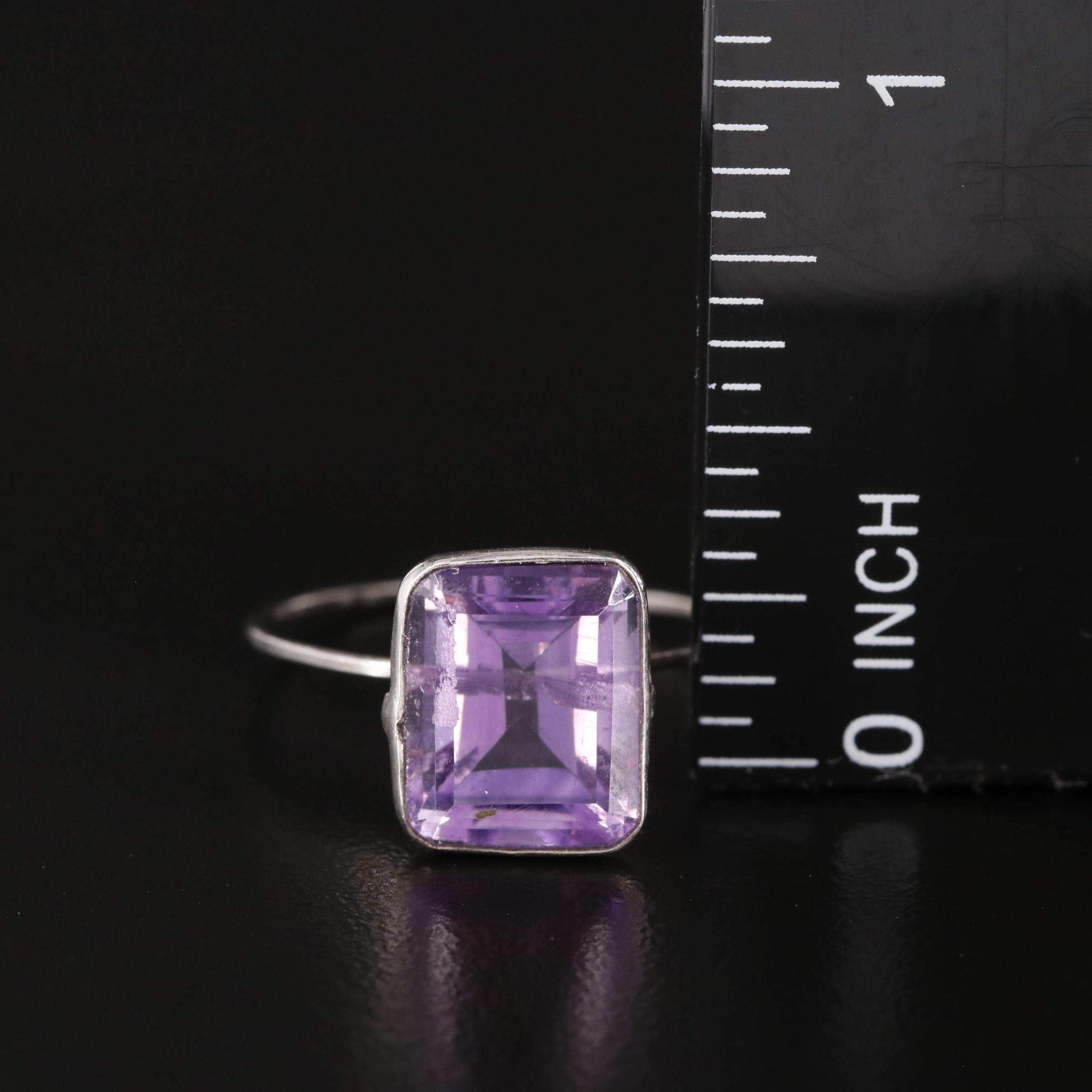 14K Amethyst Ring