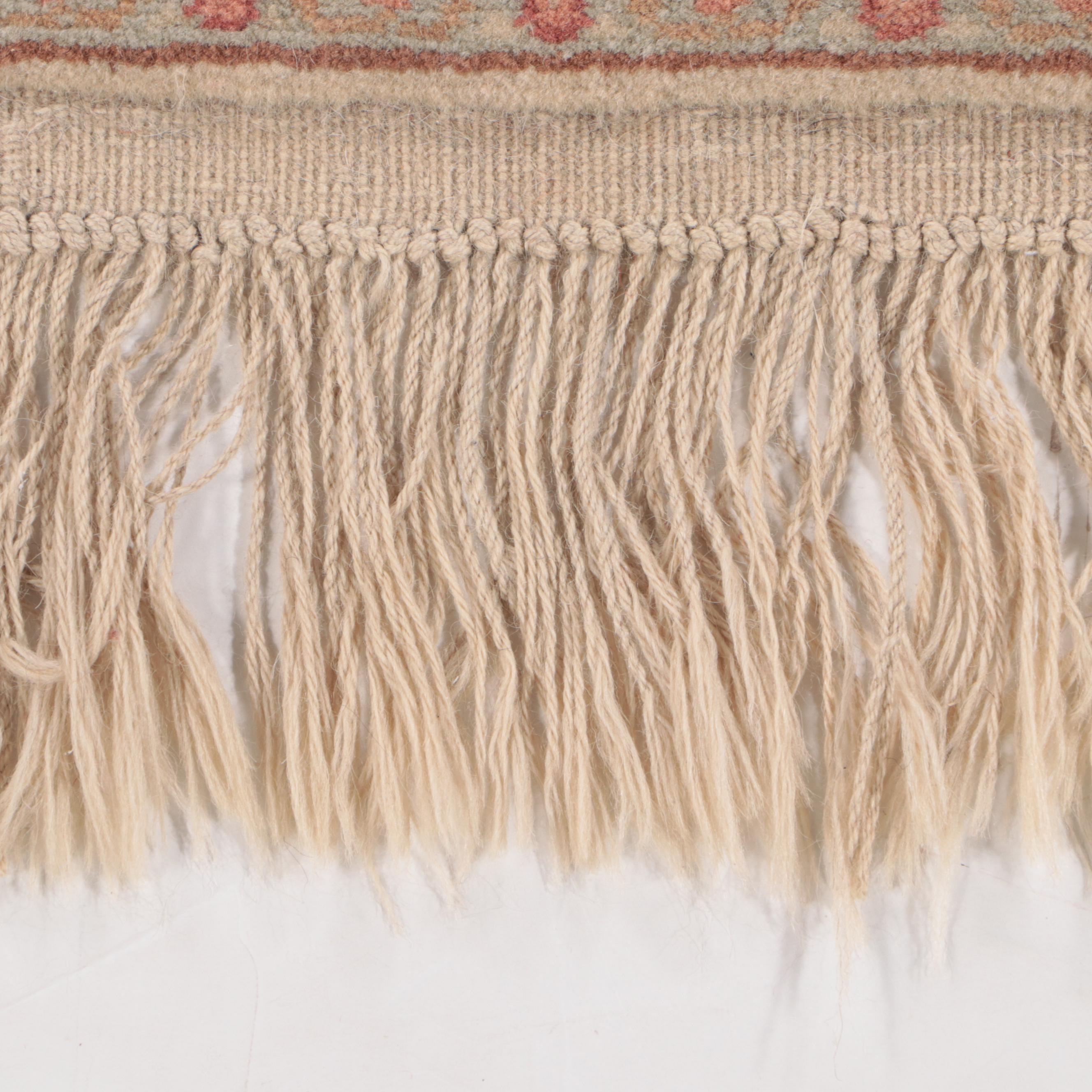 3'11 x 14'8 Hand-Knotted Indo-Turkish Carpet Runner